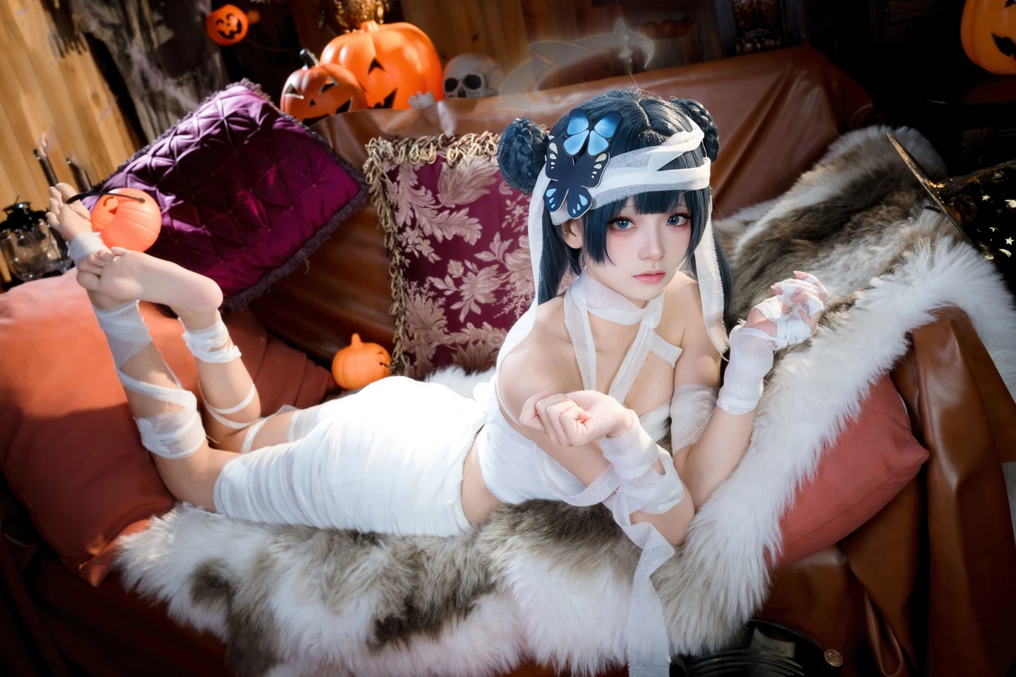 jiuqi miao - No.040 Good Beauty + Feixiao Halloween (51 photos) - Jiu Qi Miao (九柒喵) - Photo 3 of 51