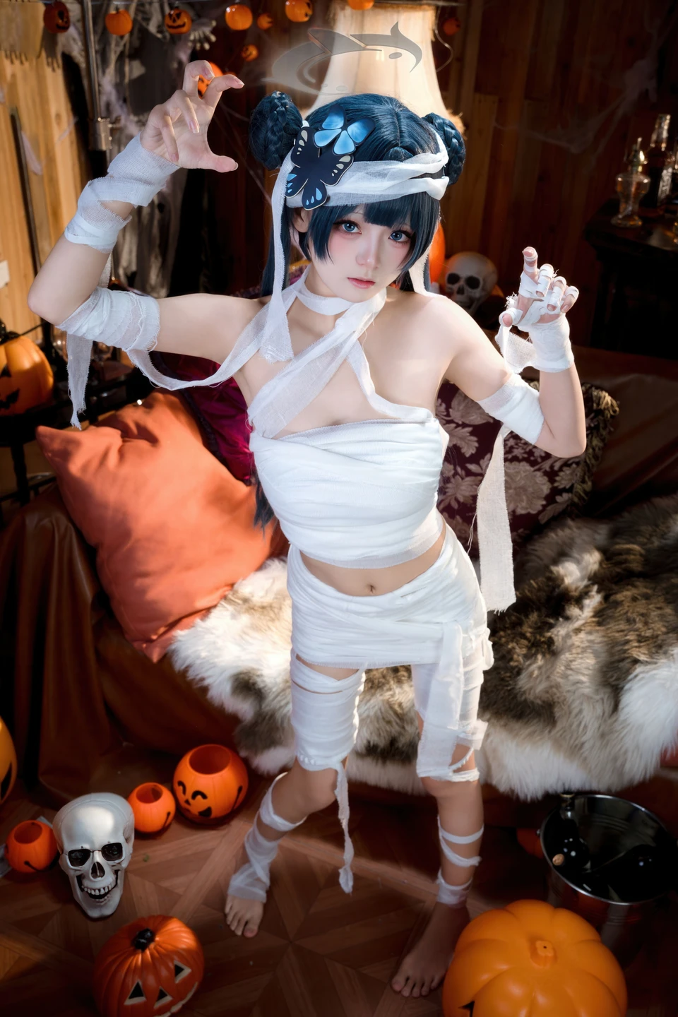 jiuqi miao - No.040 Good Beauty + Feixiao Halloween (51 photos) - Jiu Qi Miao (九柒喵) - Photo 4 of 51