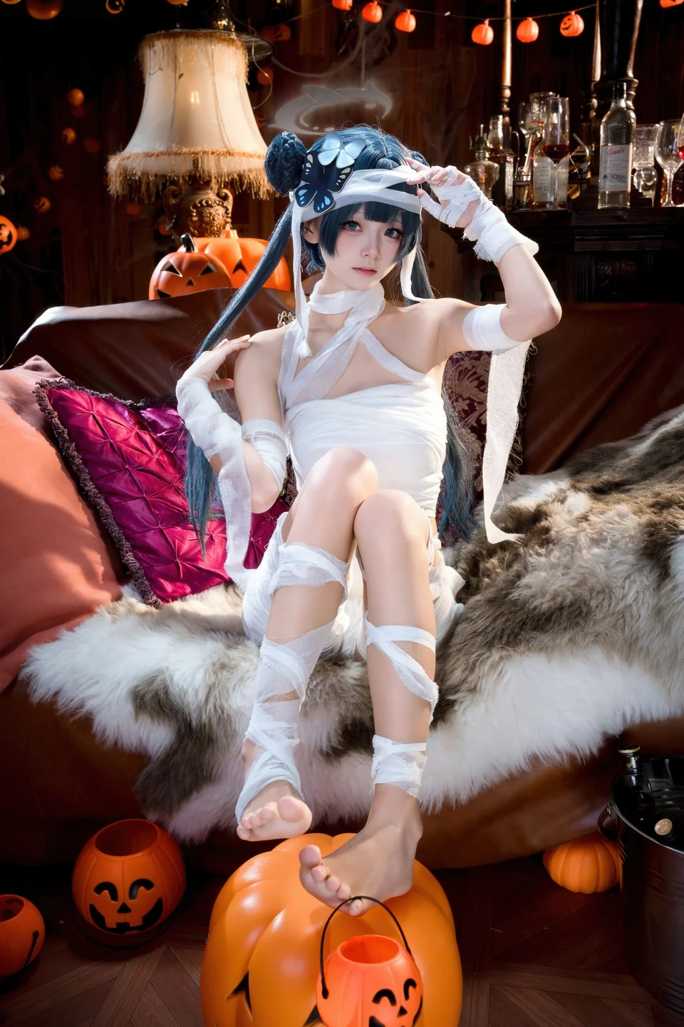 jiuqi miao - No.040 Good Beauty + Feixiao Halloween (51 photos) - Jiu Qi Miao (九柒喵) - Photo 8 of 51