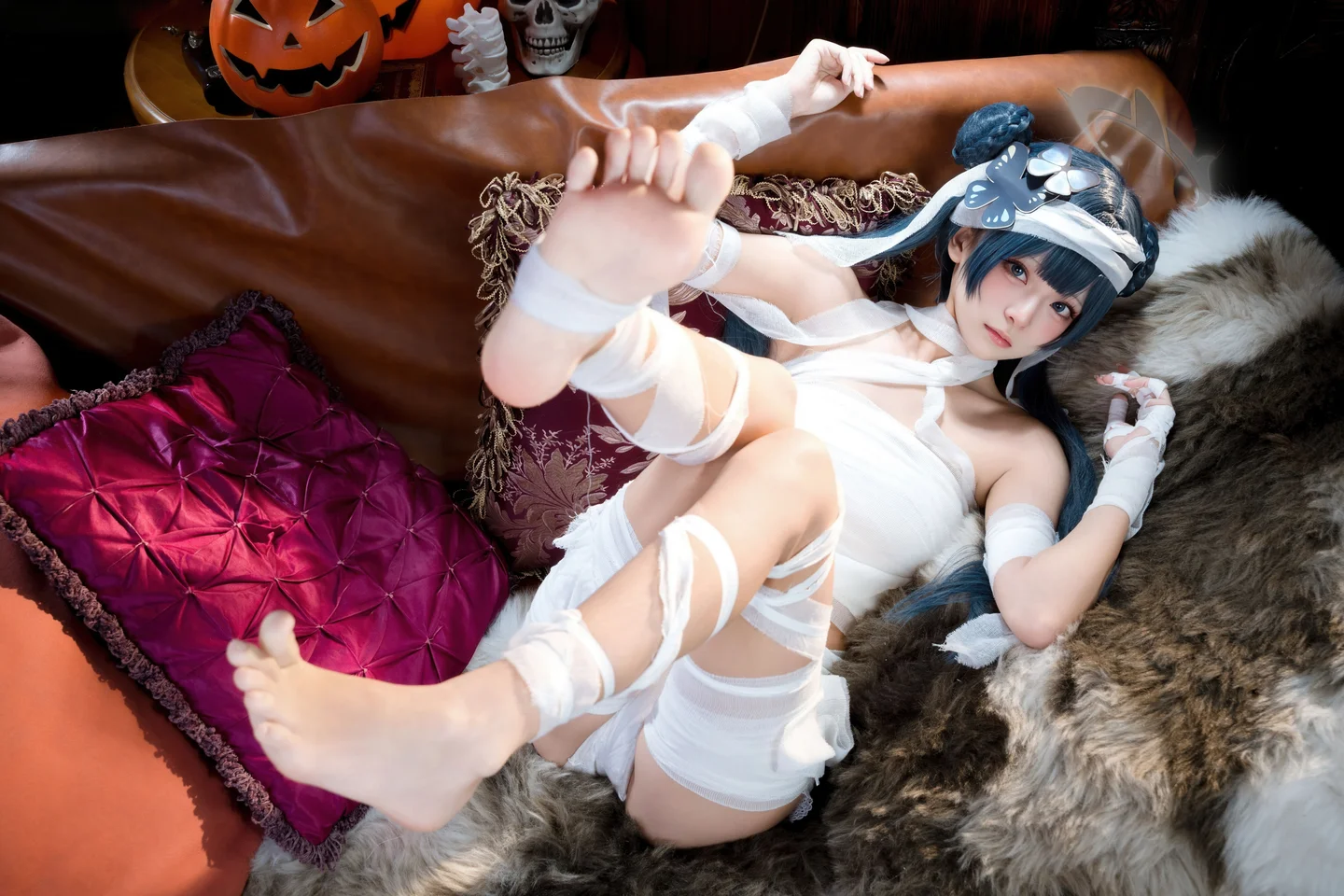 jiuqi miao - No.040 Good Beauty + Feixiao Halloween (51 photos) - Jiu Qi Miao (九柒喵) - Photo 20 of 51