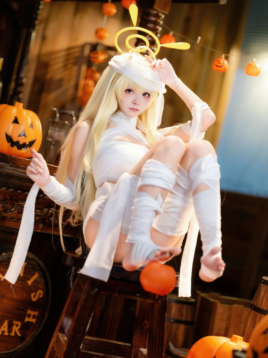 jiuqi miao - No.040 Good Beauty + Feixiao Halloween (51 photos) - Jiu Qi Miao (九柒喵) - Photo 40 of 51