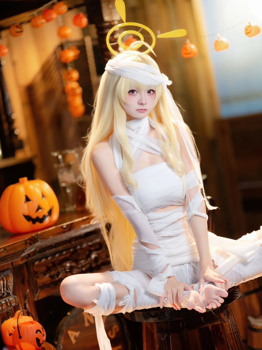 jiuqi miao - No.040 Good Beauty + Feixiao Halloween (51 photos) - Jiu Qi Miao (九柒喵) - Photo 45 of 51