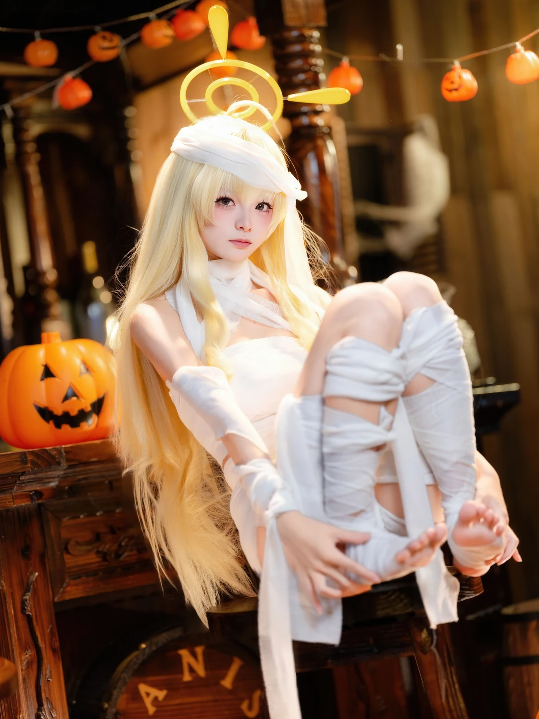 jiuqi miao - No.040 Good Beauty + Feixiao Halloween (51 photos) - Jiu Qi Miao (九柒喵) - Photo 46 of 51