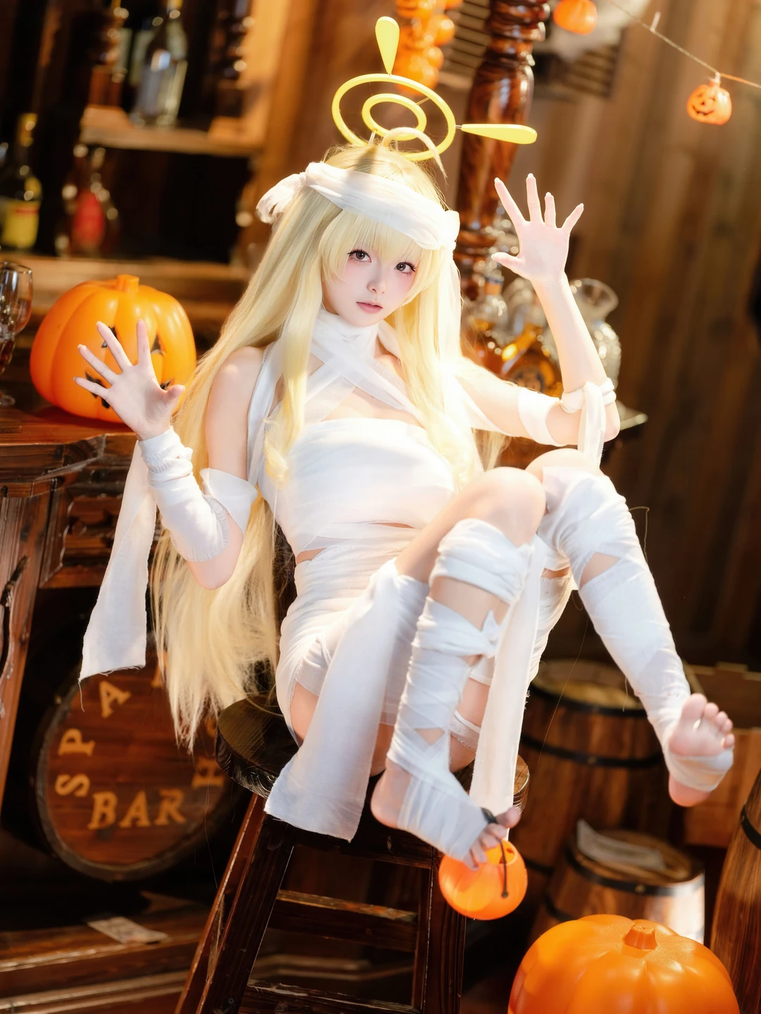 jiuqi miao - No.040 Good Beauty + Feixiao Halloween (51 photos) - Jiu Qi Miao (九柒喵) - Photo 48 of 51