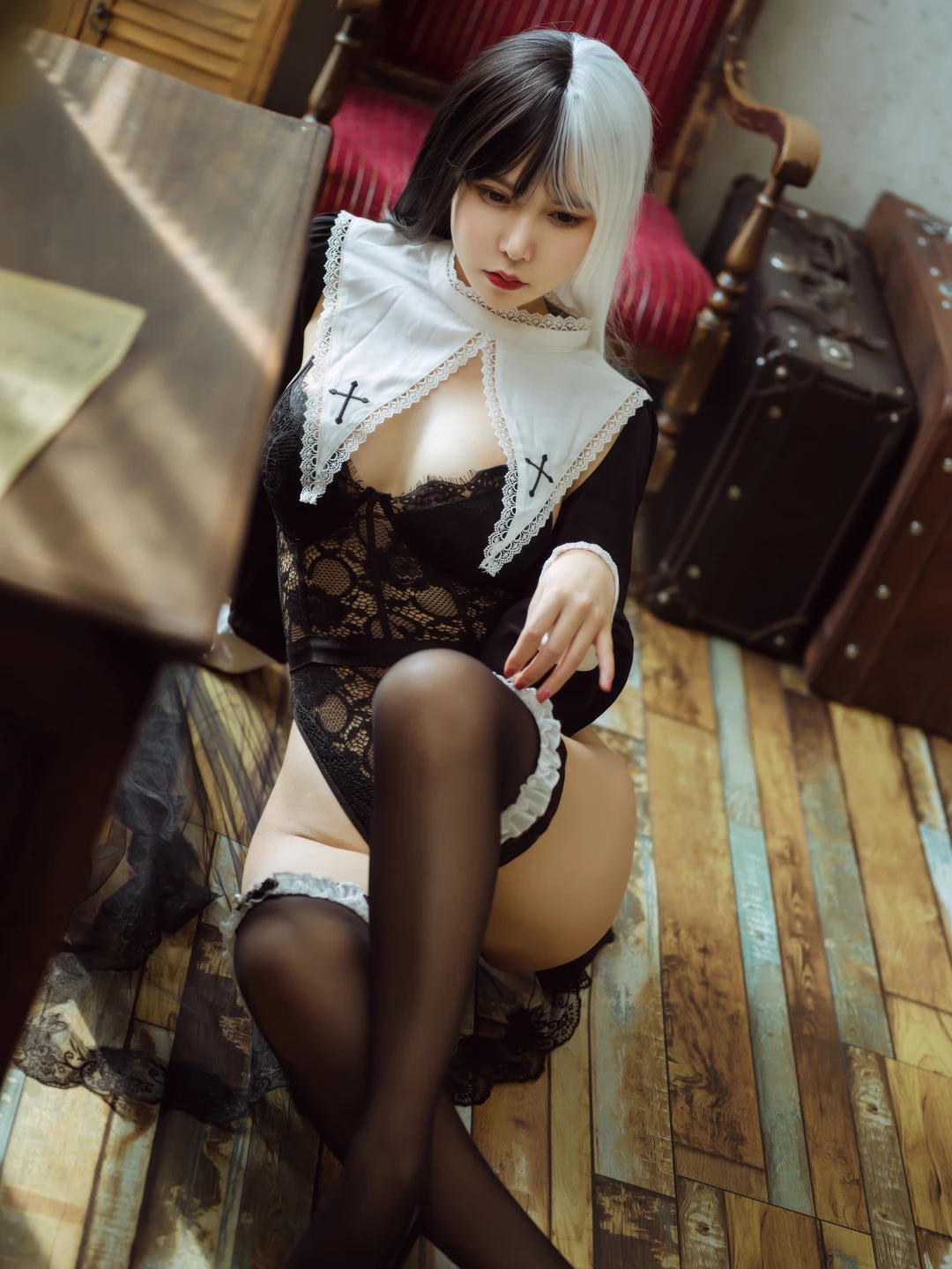 Amazon Catfish - No.022 Black & White Nun (24 photos) - Ya Ma Xun Nian Yu (亚马逊鲶鱼) - Photo 15 of 24