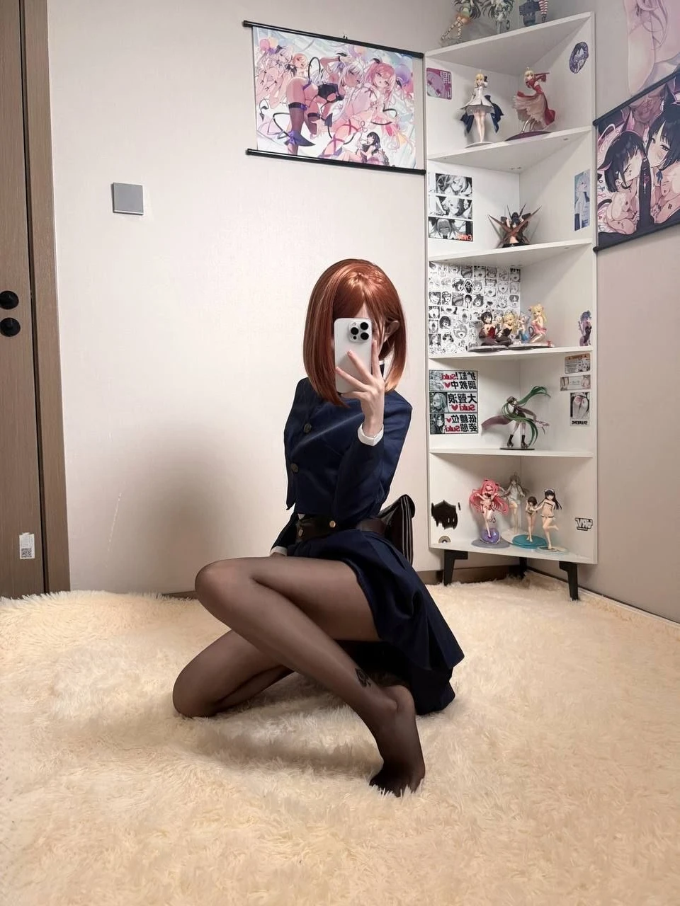 Coser@Ren Xing Mei Mo Xiao Yue Miao No.002 Jujutsu Kaisen Cosplay Nobara Kugisaki (22 photos) - Ren Xing Mei Mo Xiao Yue Miao (人型魅魔小月喵) - Photo 3 of 22