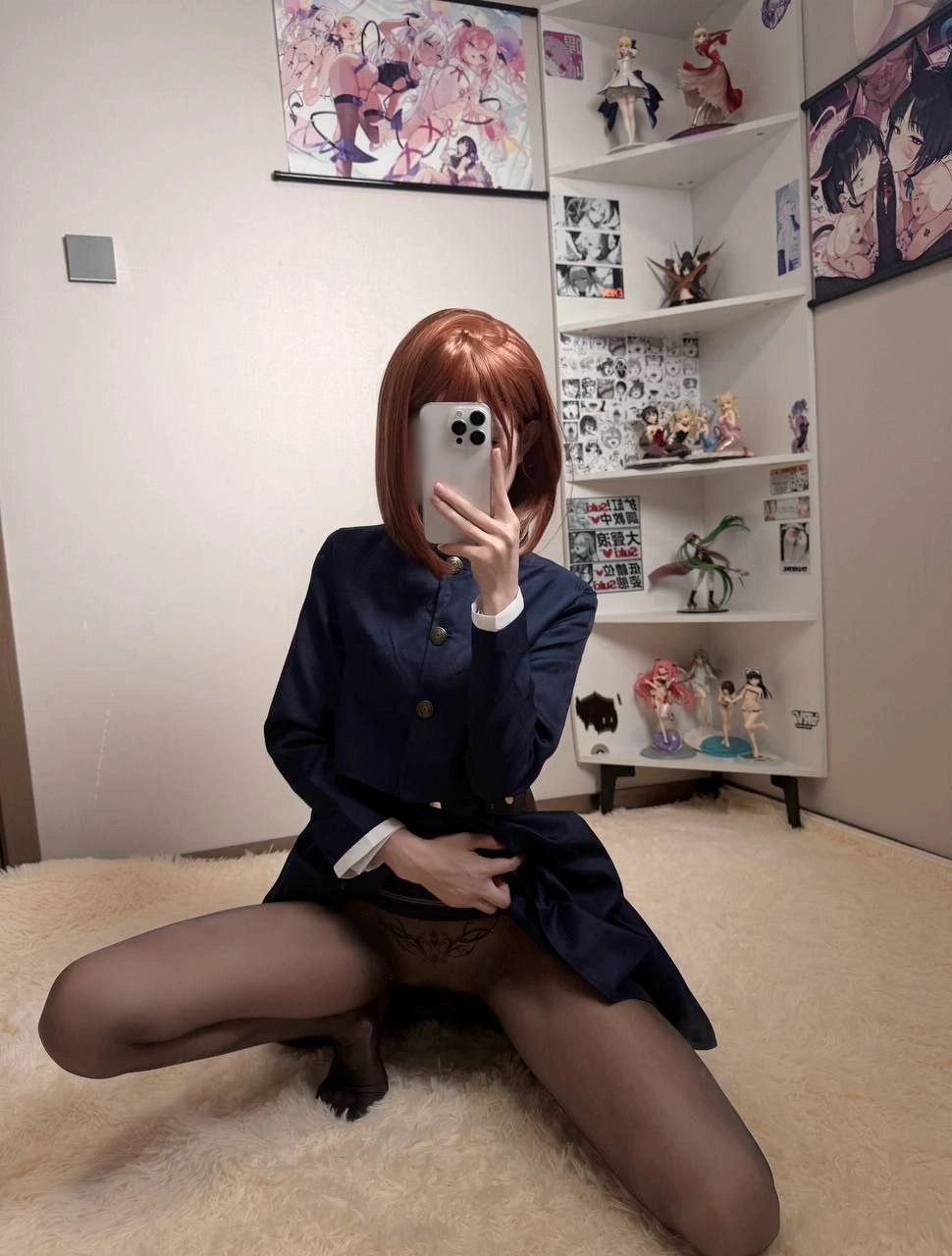 Coser@Ren Xing Mei Mo Xiao Yue Miao No.002 Jujutsu Kaisen Cosplay Nobara Kugisaki (22 photos) - Ren Xing Mei Mo Xiao Yue Miao (人型魅魔小月喵) - Photo 8 of 22