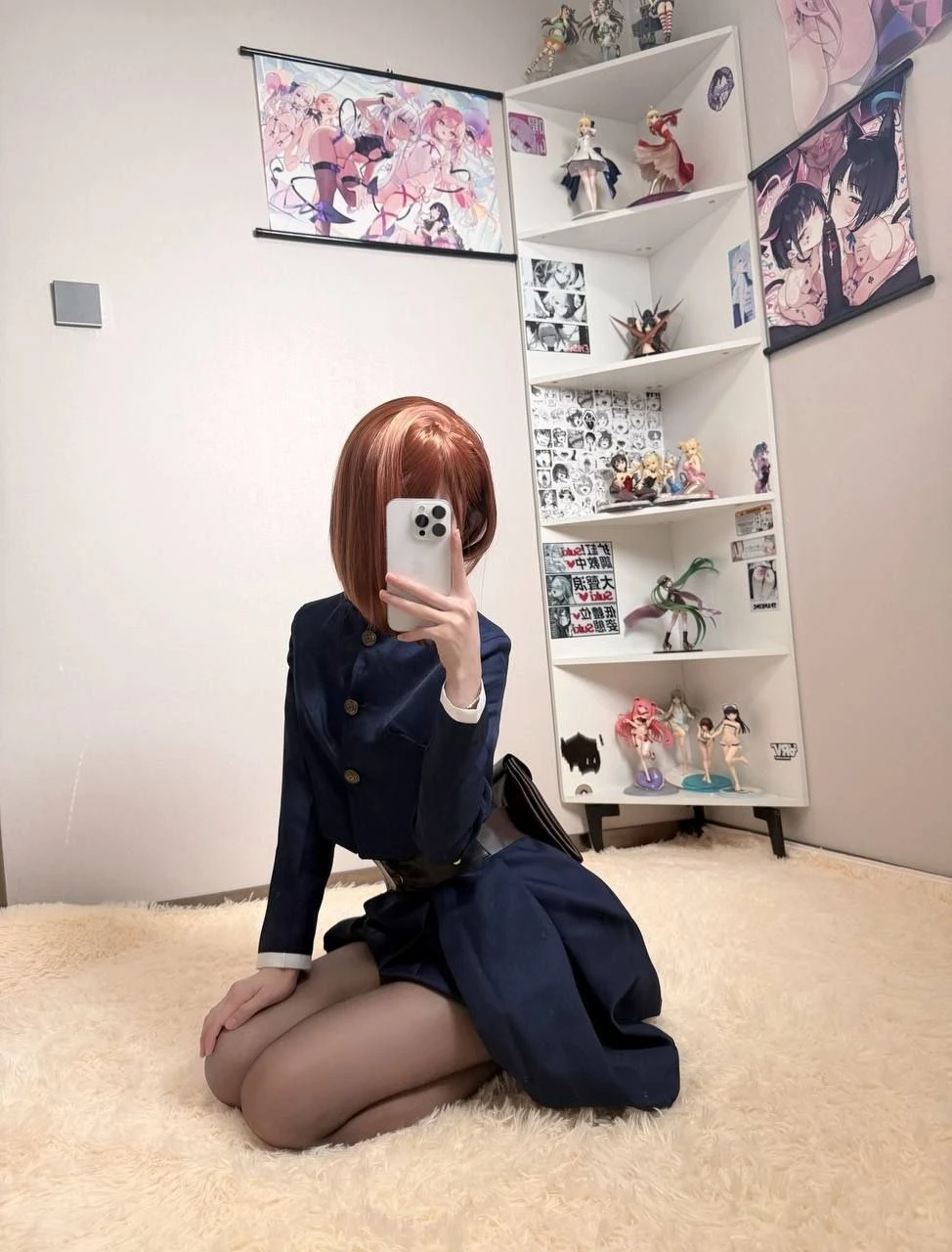 Coser@Ren Xing Mei Mo Xiao Yue Miao No.002 Jujutsu Kaisen Cosplay Nobara Kugisaki (22 photos) - Ren Xing Mei Mo Xiao Yue Miao (人型魅魔小月喵) - Photo 9 of 22