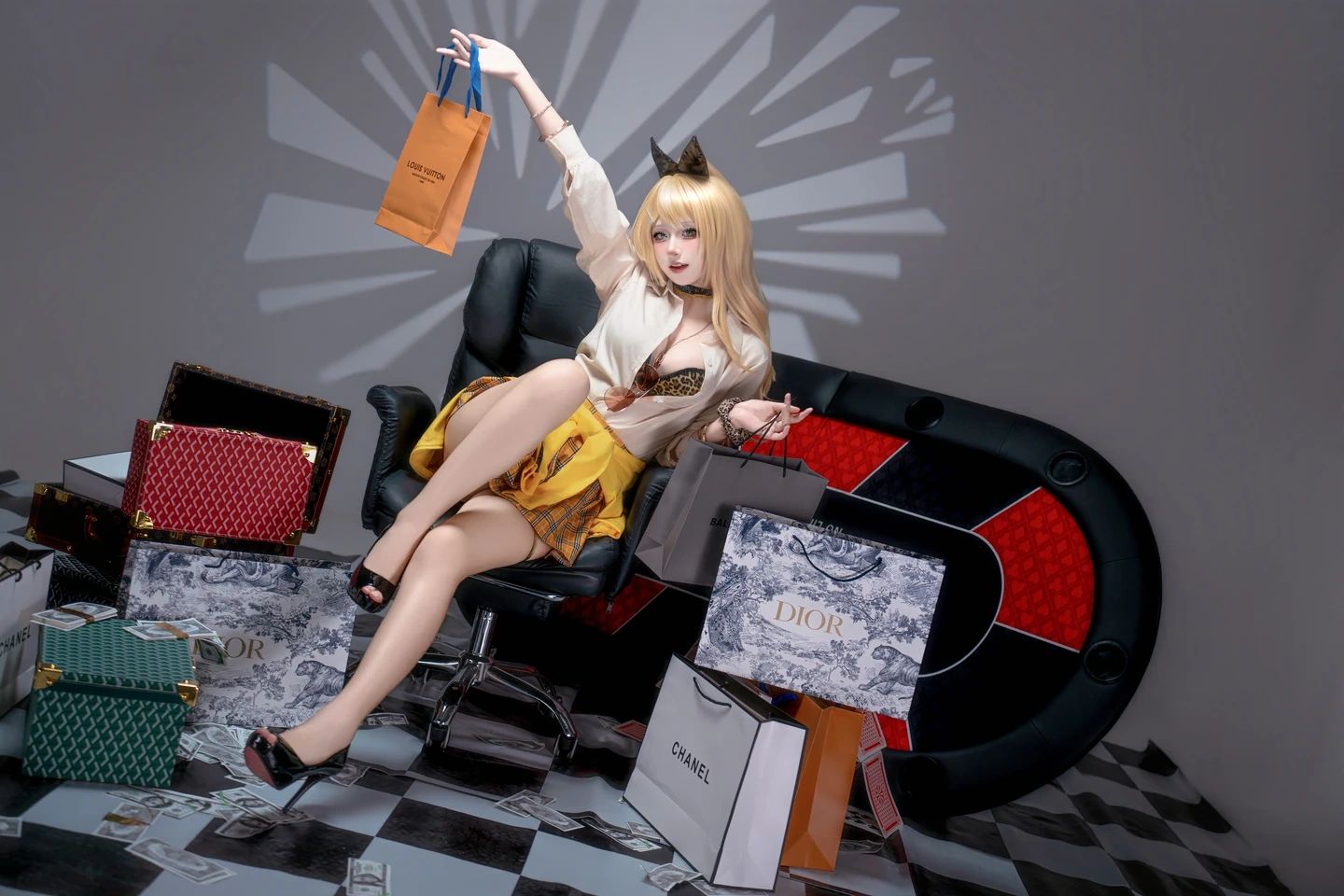 Shi Bei Shang Xiao Mu Shi - Lufy Original Skin (36 photos) - Shi Bei Shang Xiao Mu Shi (十悲伤小木十) - Photo 2 of 36