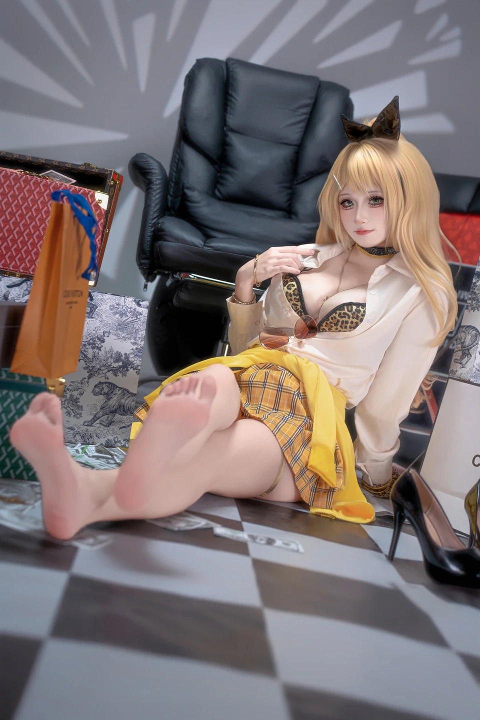 Shi Bei Shang Xiao Mu Shi - Lufy Original Skin (36 photos) - Shi Bei Shang Xiao Mu Shi (十悲伤小木十) - Photo 16 of 36