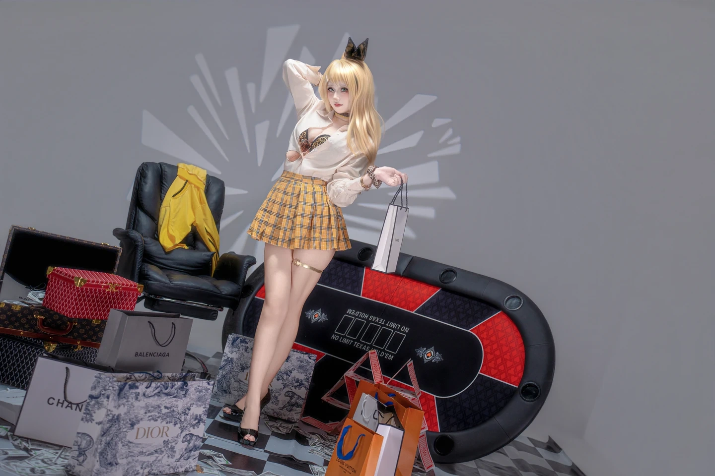 Shi Bei Shang Xiao Mu Shi - Lufy Original Skin (36 photos) - Shi Bei Shang Xiao Mu Shi (十悲伤小木十) - Photo 34 of 36