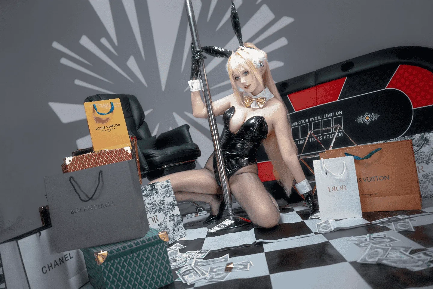 Shi-Bei-Shang-Xiao-Mu-Shi - NIKKE Rupee Luxury Bunny (40 photos) - Shi Bei Shang Xiao Mu Shi (十悲伤小木十) - Photo 13 of 40