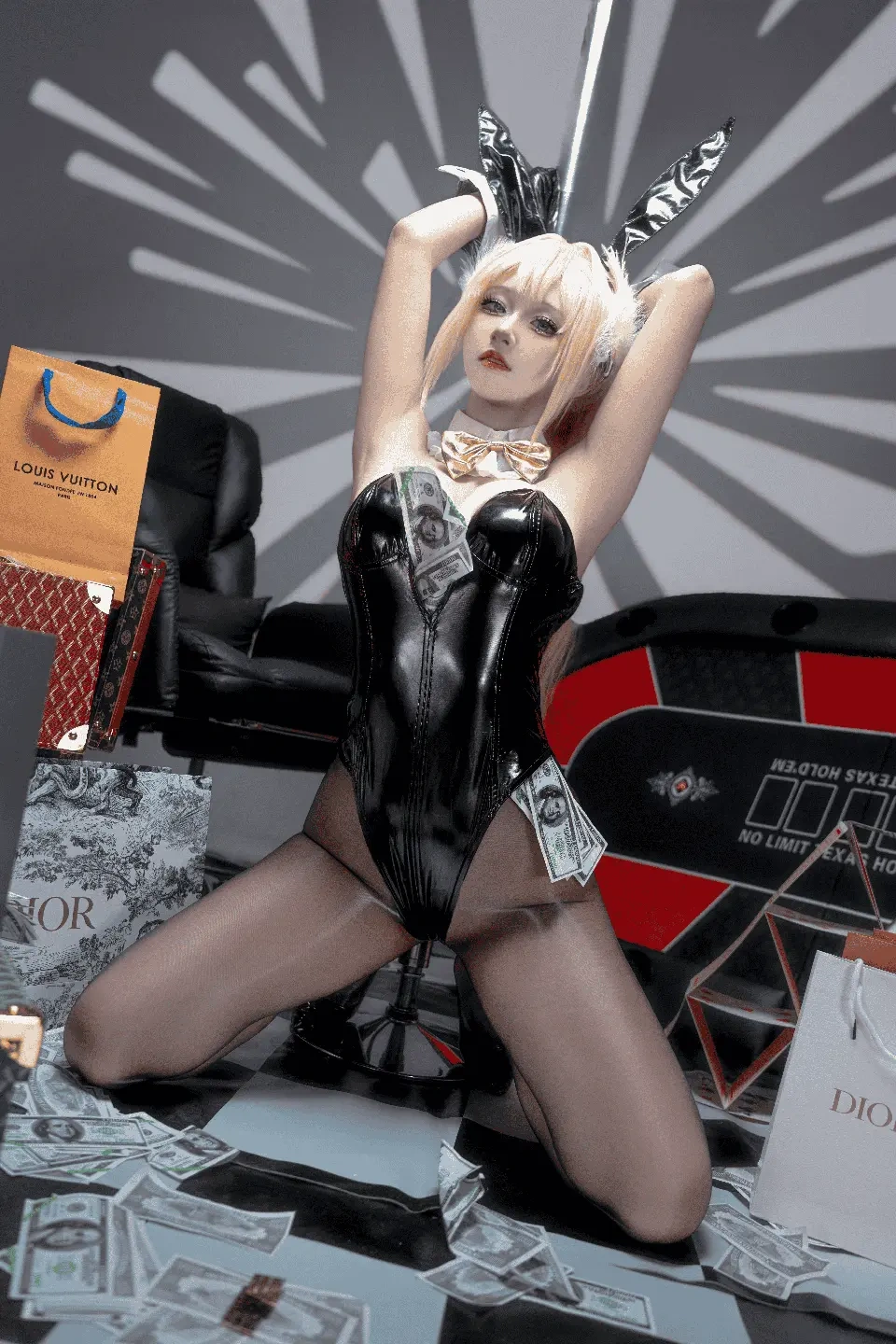 Shi-Bei-Shang-Xiao-Mu-Shi - NIKKE Rupee Luxury Bunny (40 photos) - Shi Bei Shang Xiao Mu Shi (十悲伤小木十) - Photo 14 of 40