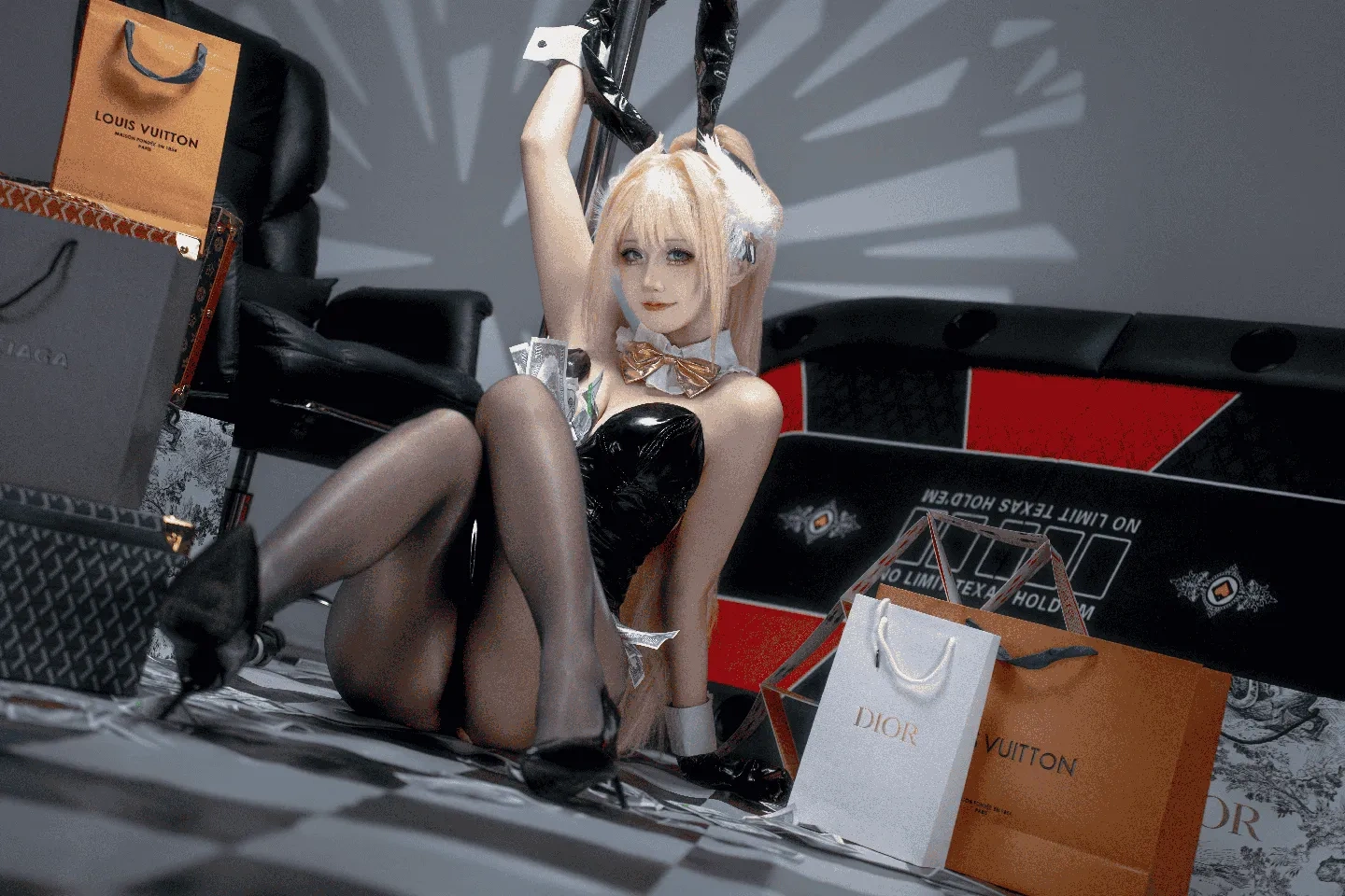Shi-Bei-Shang-Xiao-Mu-Shi - NIKKE Rupee Luxury Bunny (40 photos) - Shi Bei Shang Xiao Mu Shi (十悲伤小木十) - Photo 16 of 40