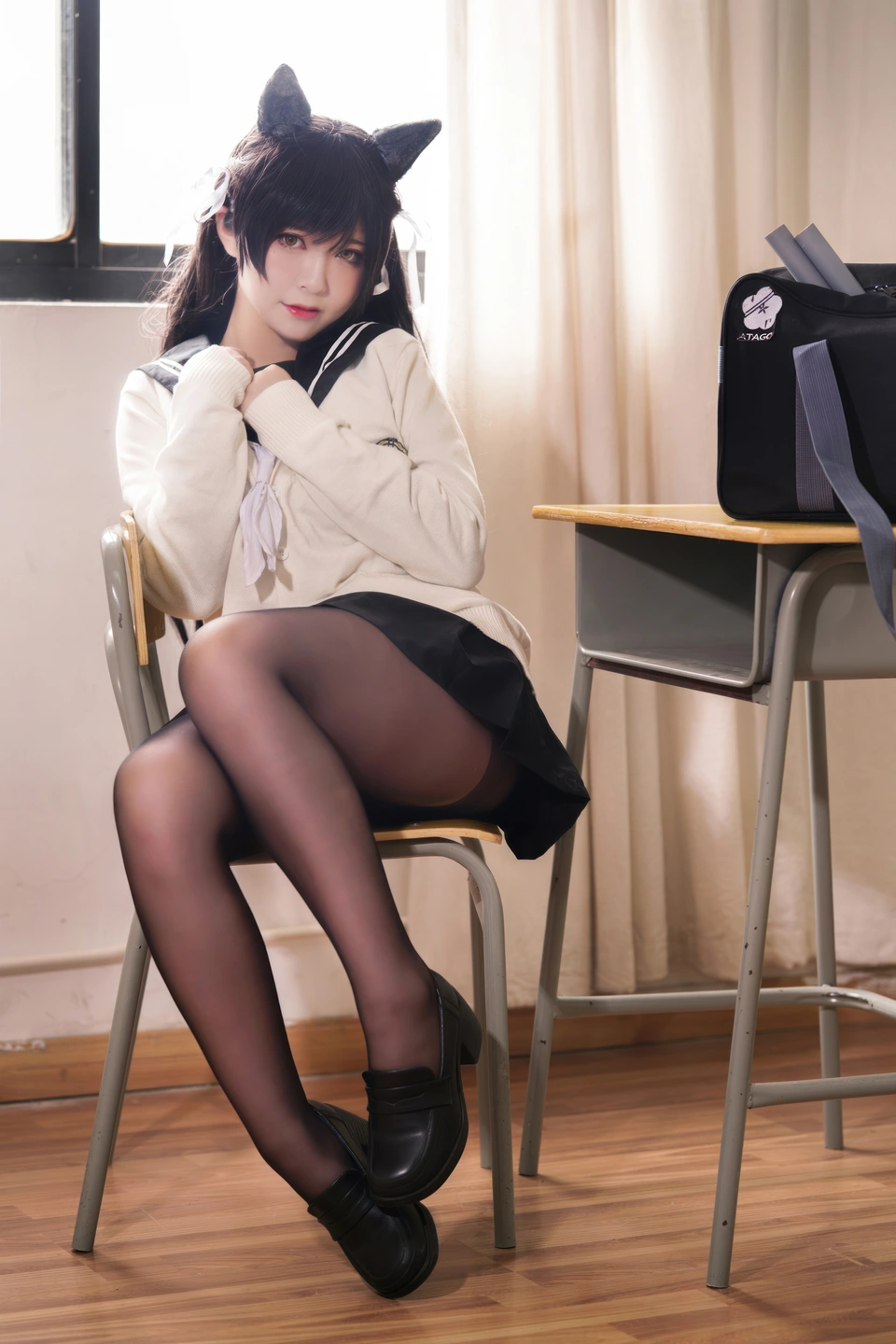 ban-ban-zi - No.099 Azur Lane · Akagi School Uniform (25 photos) - Ban Ban Zi (半半子) - Photo 2 of 25