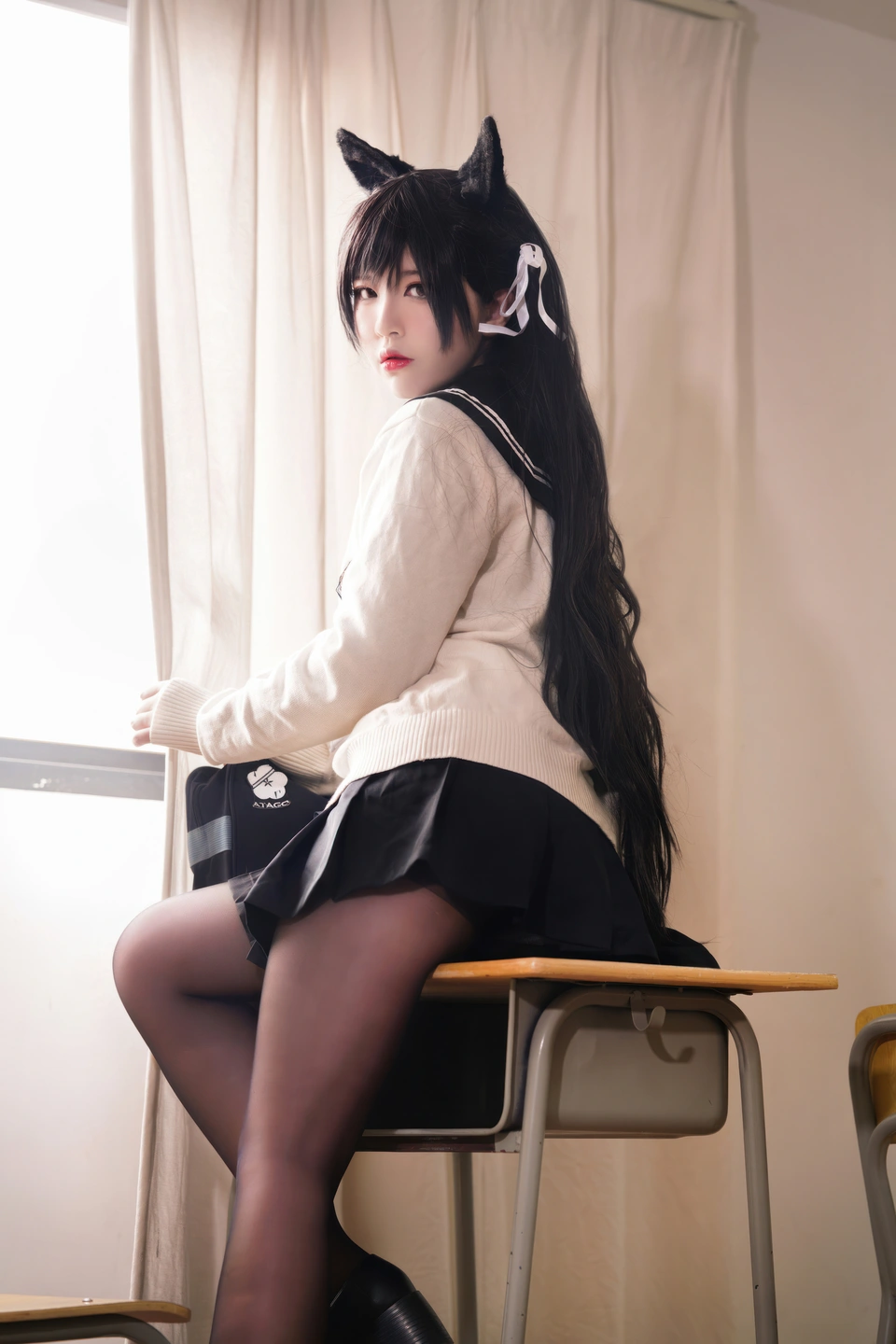 ban-ban-zi - No.099 Azur Lane · Akagi School Uniform (25 photos) - Ban Ban Zi (半半子) - Photo 5 of 25