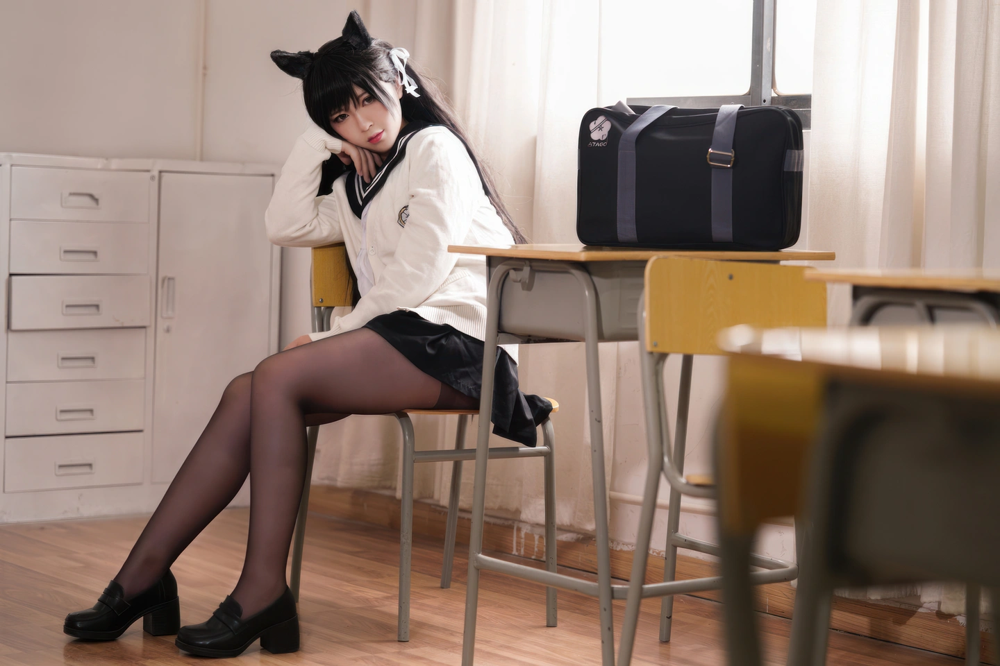 ban-ban-zi - No.099 Azur Lane · Akagi School Uniform (25 photos) - Ban Ban Zi (半半子) - Photo 11 of 25