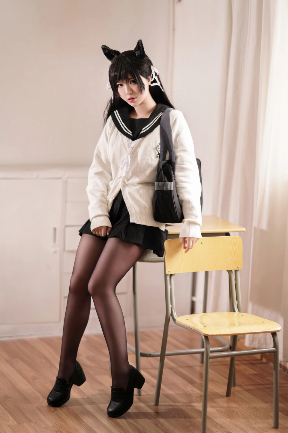 ban-ban-zi - No.099 Azur Lane · Akagi School Uniform (25 photos) - Ban Ban Zi (半半子) - Photo 19 of 25