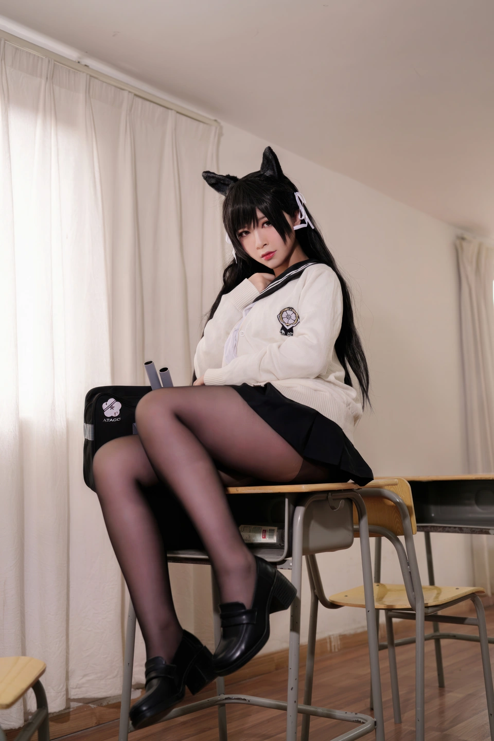 ban-ban-zi - No.099 Azur Lane · Akagi School Uniform (25 photos) - Ban Ban Zi (半半子) - Photo 21 of 25