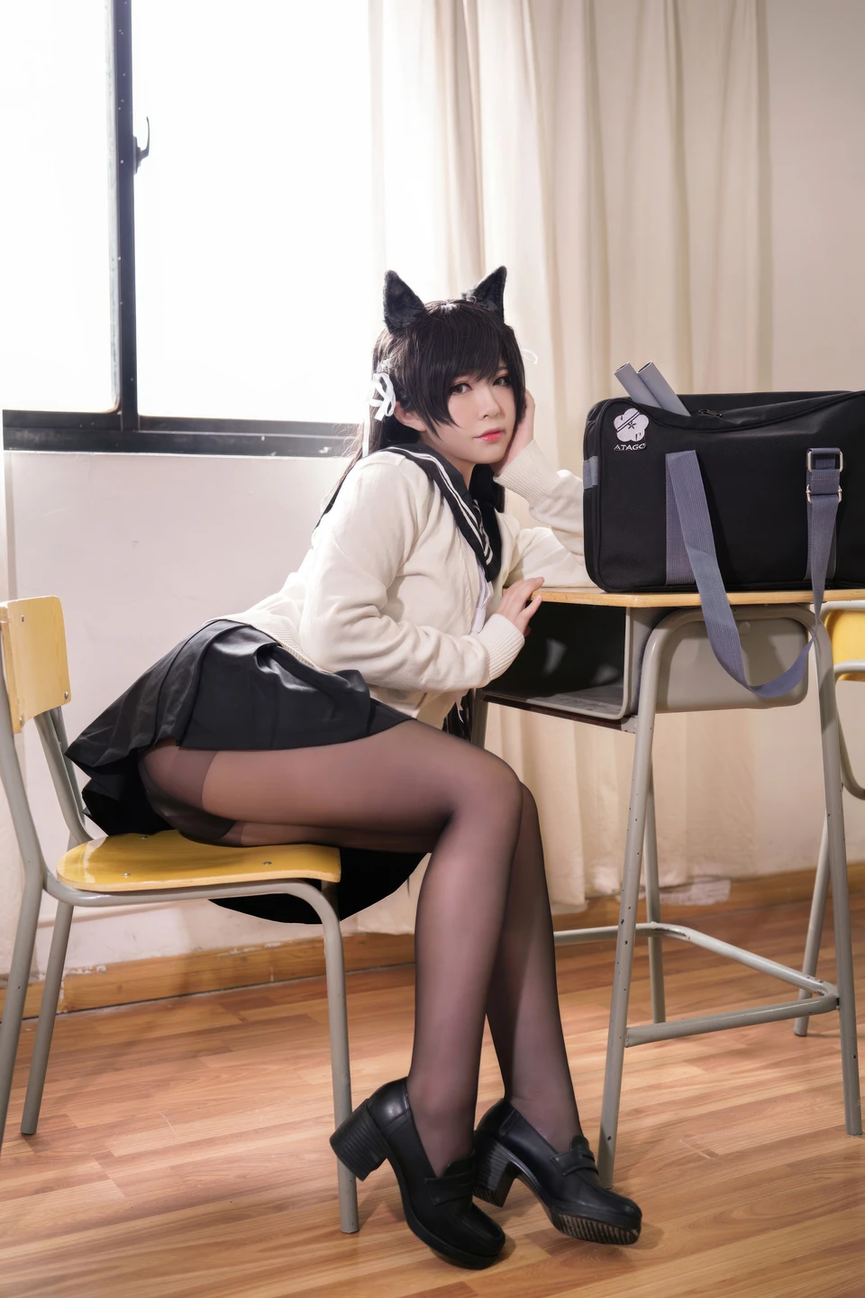ban-ban-zi - No.099 Azur Lane · Akagi School Uniform (25 photos) - Ban Ban Zi (半半子) - Photo 25 of 25