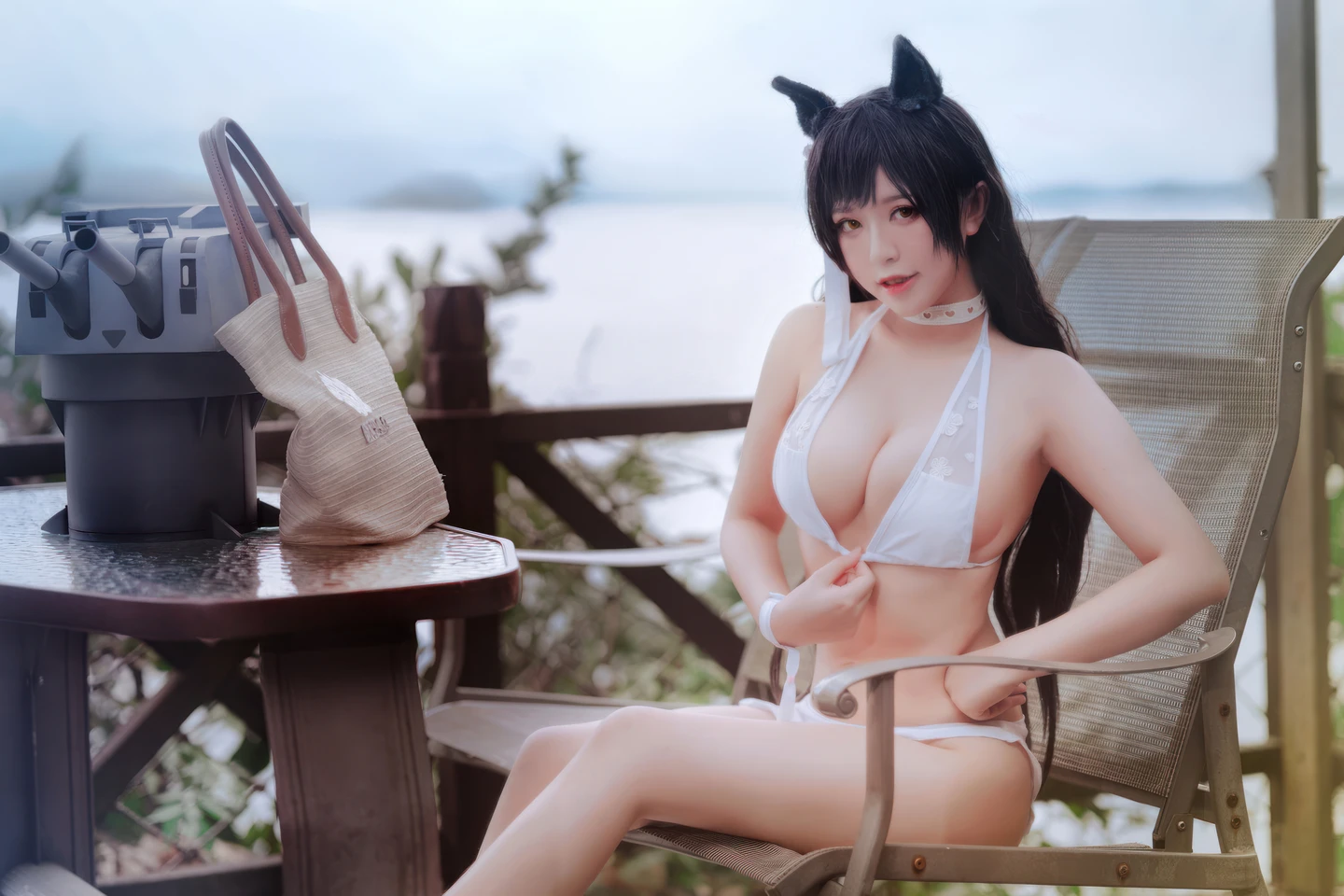 ban-ban-zi - No.100 Azur Lane · Akagi Swimsuit (27 photos) - Ban Ban Zi (半半子) - Photo 2 of 27