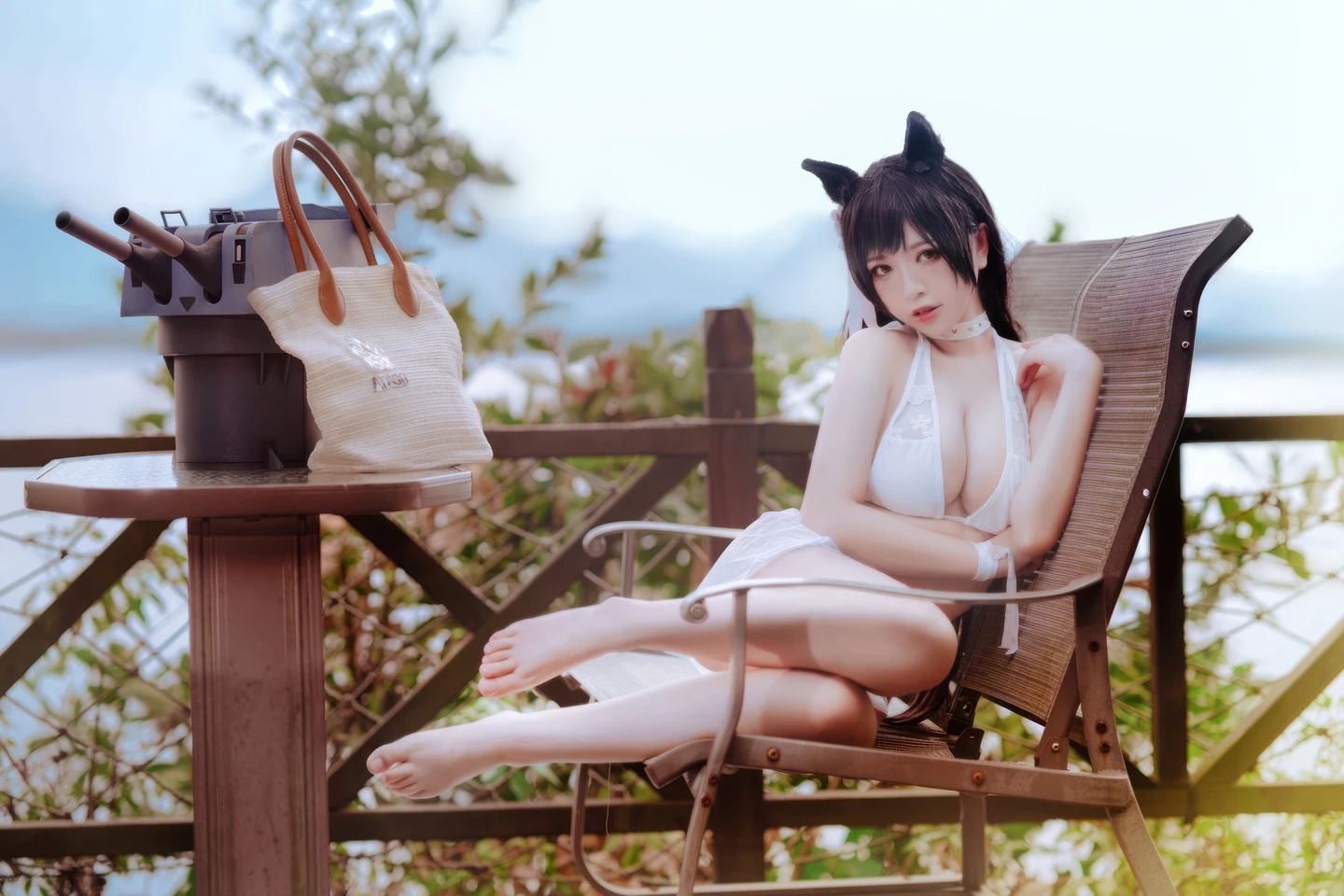 ban-ban-zi - No.100 Azur Lane · Akagi Swimsuit (27 photos) - Ban Ban Zi (半半子) - Photo 3 of 27