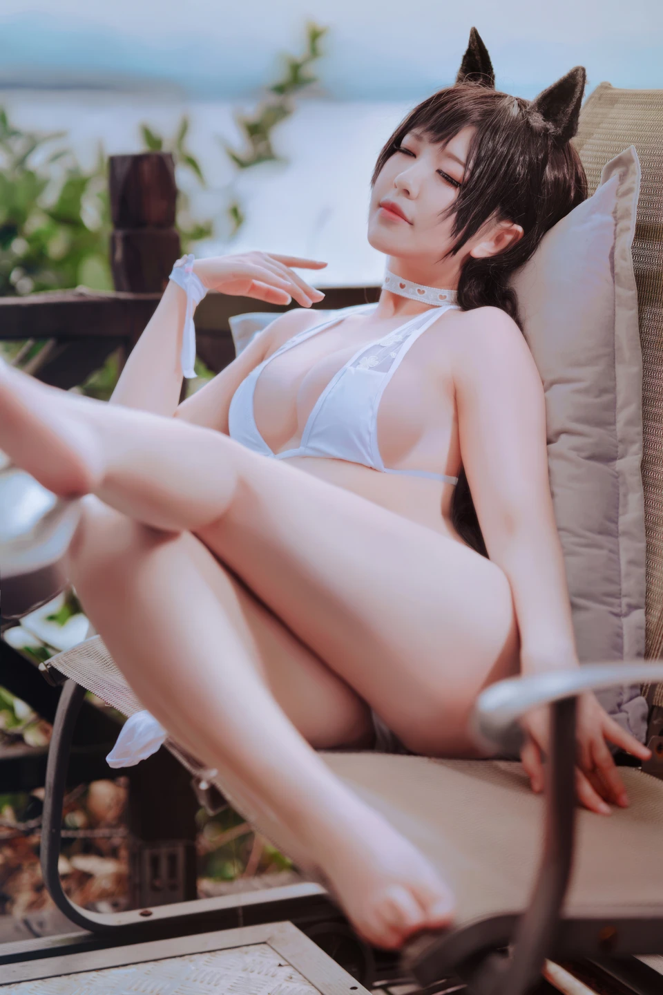 ban-ban-zi - No.100 Azur Lane · Akagi Swimsuit (27 photos) - Ban Ban Zi (半半子) - Photo 6 of 27