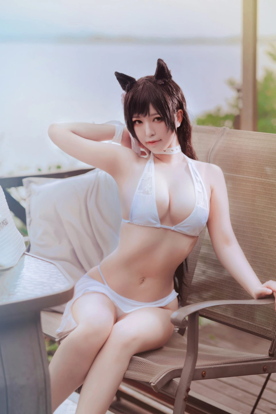 ban-ban-zi - No.100 Azur Lane · Akagi Swimsuit (27 photos) - Ban Ban Zi (半半子) - Photo 8 of 27