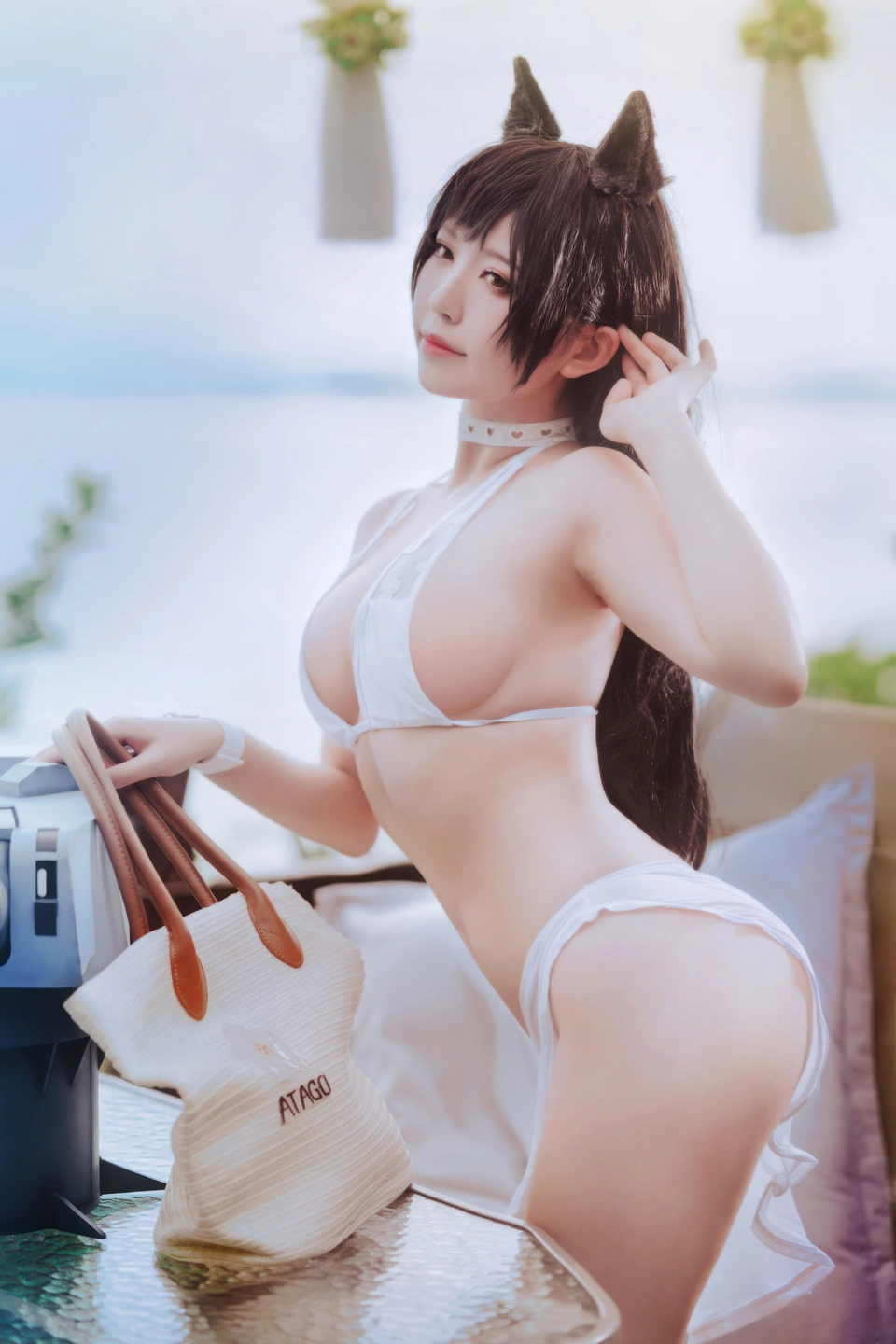 ban-ban-zi - No.100 Azur Lane · Akagi Swimsuit (27 photos) - Ban Ban Zi (半半子) - Photo 11 of 27