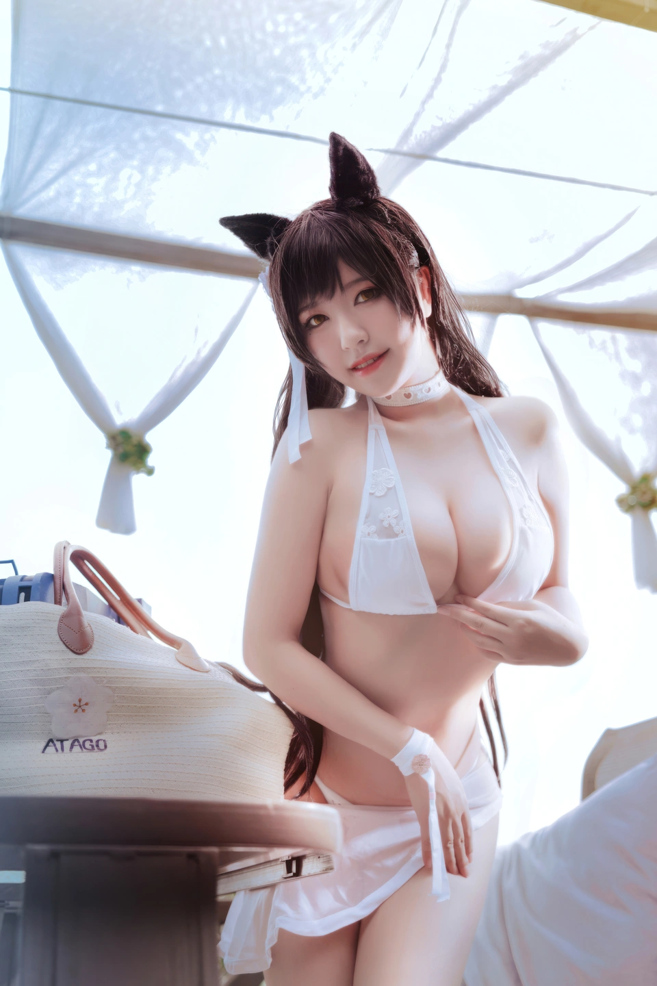 ban-ban-zi - No.100 Azur Lane · Akagi Swimsuit (27 photos) - Ban Ban Zi (半半子) - Photo 12 of 27