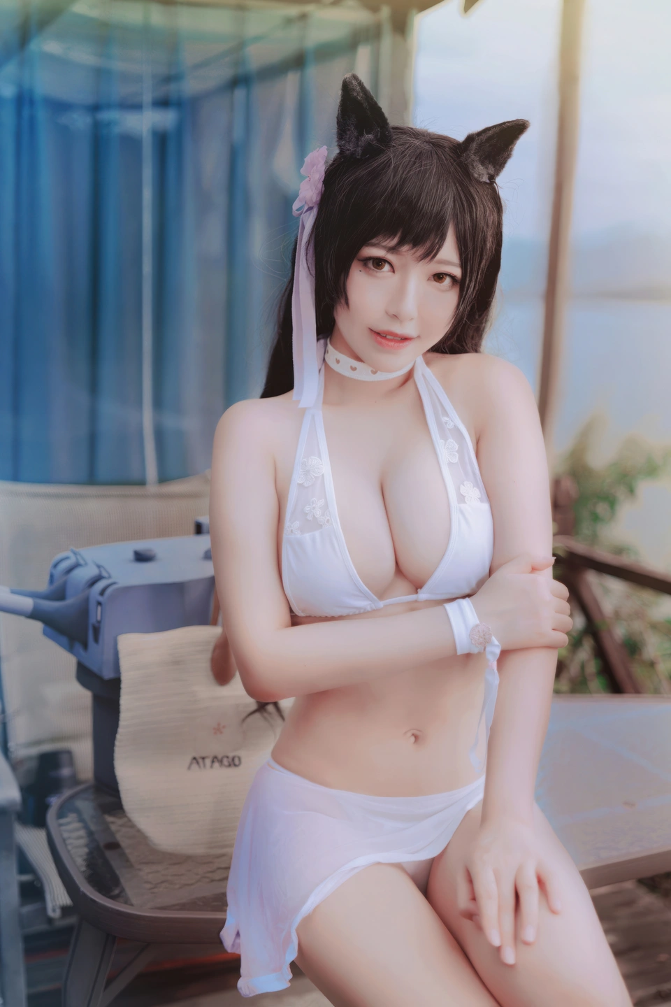 ban-ban-zi - No.100 Azur Lane · Akagi Swimsuit (27 photos) - Ban Ban Zi (半半子) - Photo 13 of 27