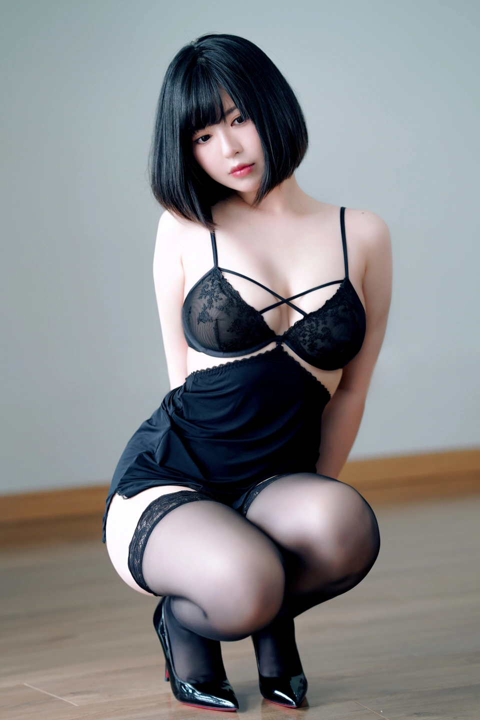 [private] ban-ban-zi - No.112 Today is Black Vol.2 (36 photos) - Ban Ban Zi (半半子) - Photo 28 of 36