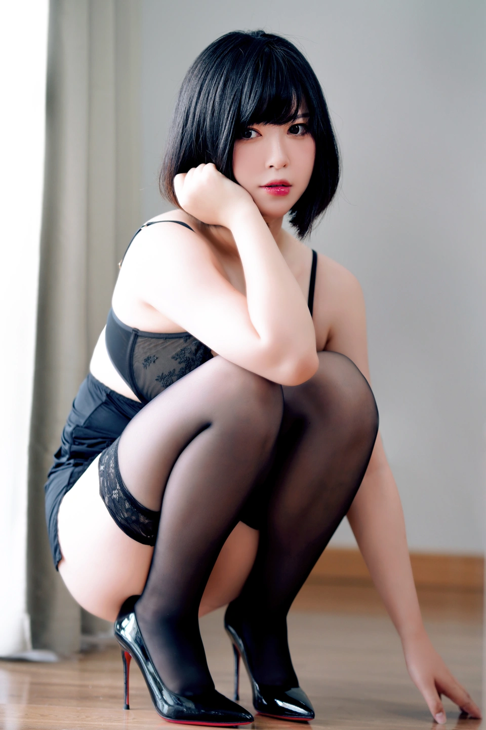[private] ban-ban-zi - No.112 Today is Black Vol.2 (36 photos) - Ban Ban Zi (半半子) - Photo 31 of 36