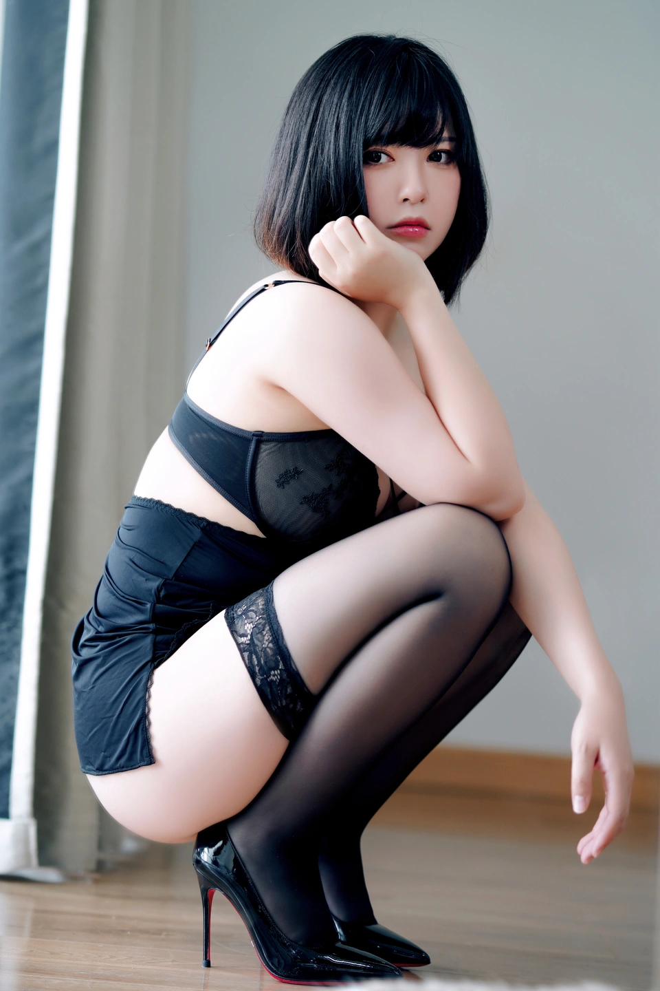 [private] ban-ban-zi - No.112 Today is Black Vol.2 (36 photos) - Ban Ban Zi (半半子) - Photo 32 of 36