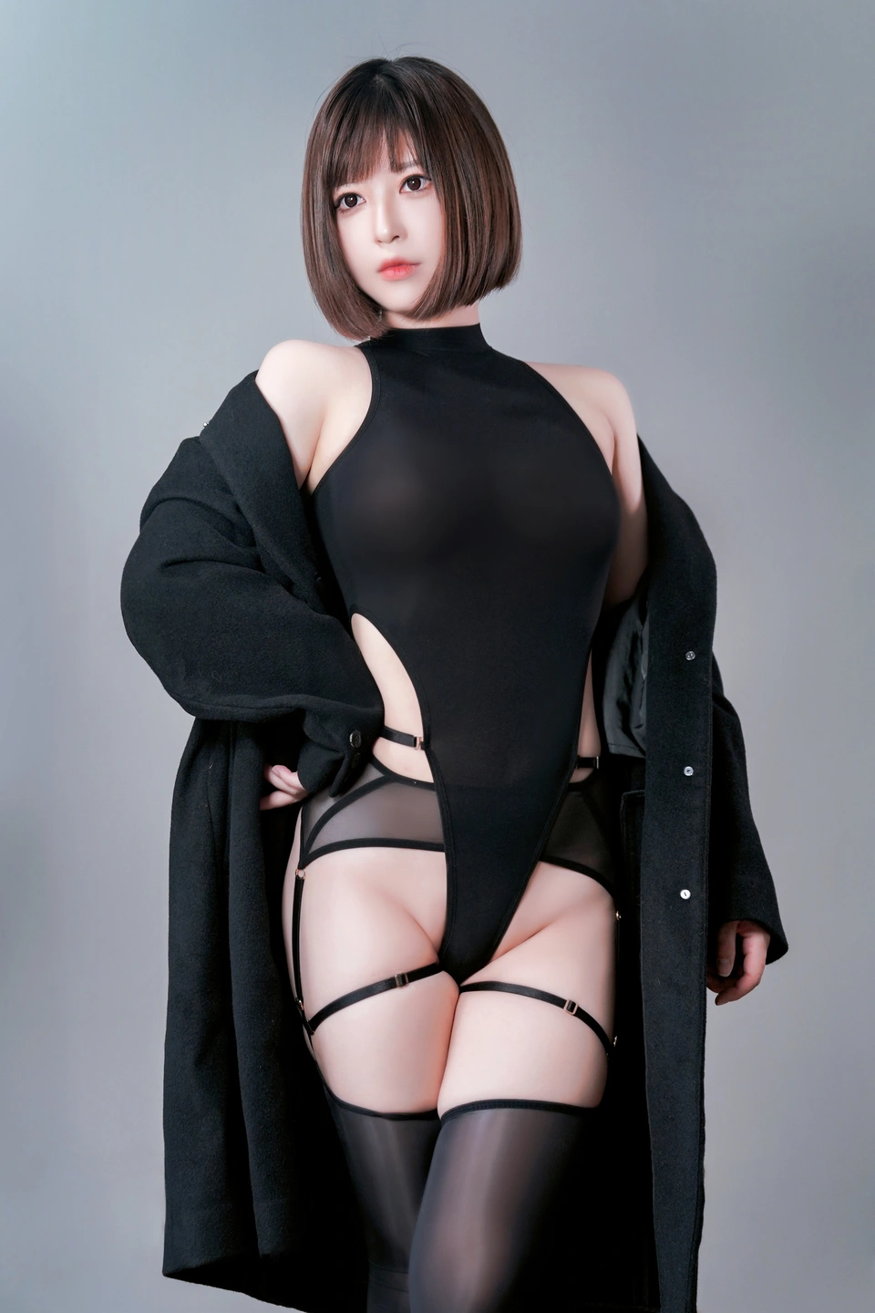[private] ban-ban-zi - No.114 Today is Black Vol.3 (20 photos + 1 videos) - Ban Ban Zi (半半子) - Photo 1 of 20