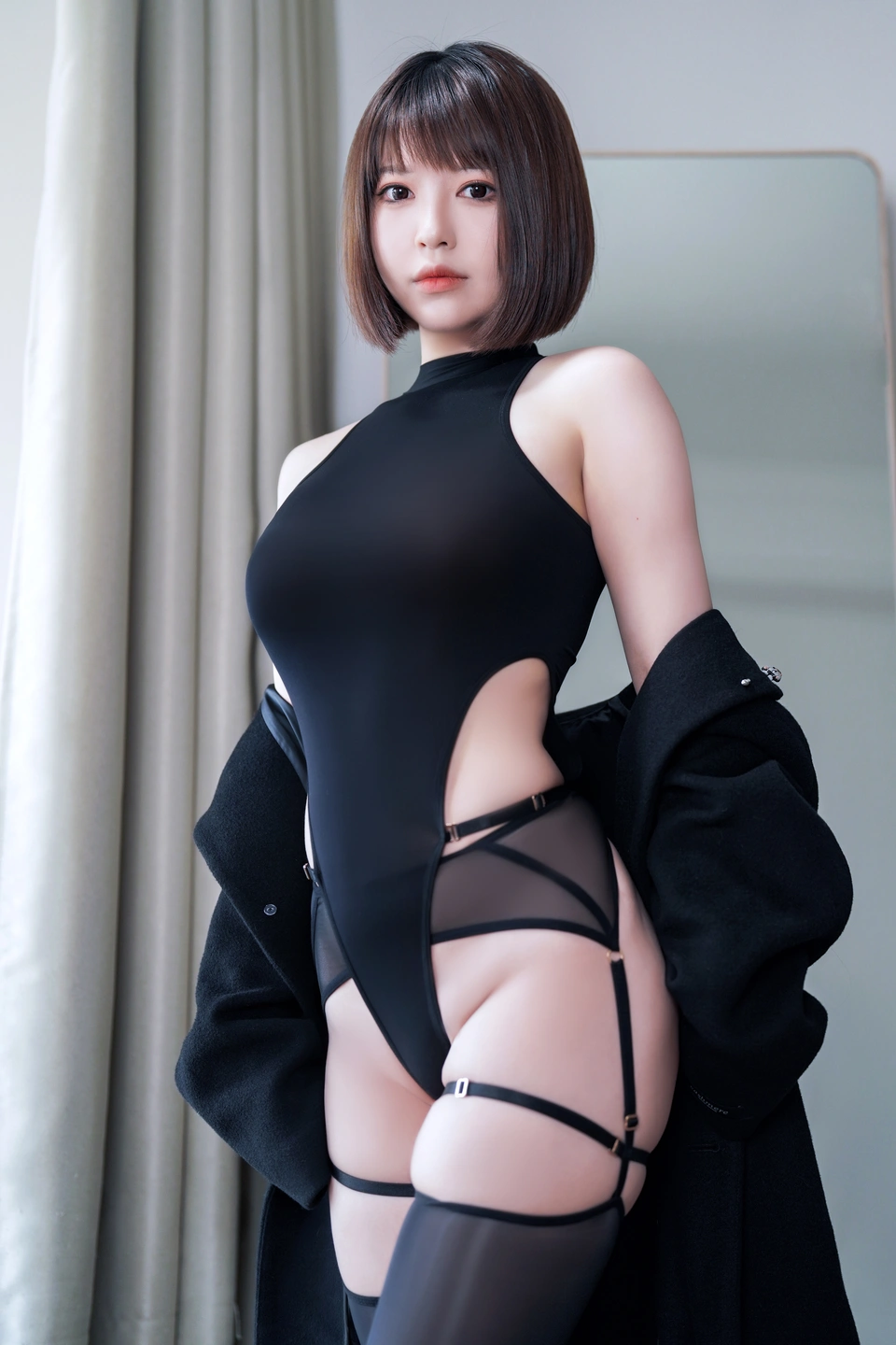 [private] ban-ban-zi - No.114 Today is Black Vol.3 (20 photos + 1 videos) - Ban Ban Zi (半半子) - Photo 7 of 20