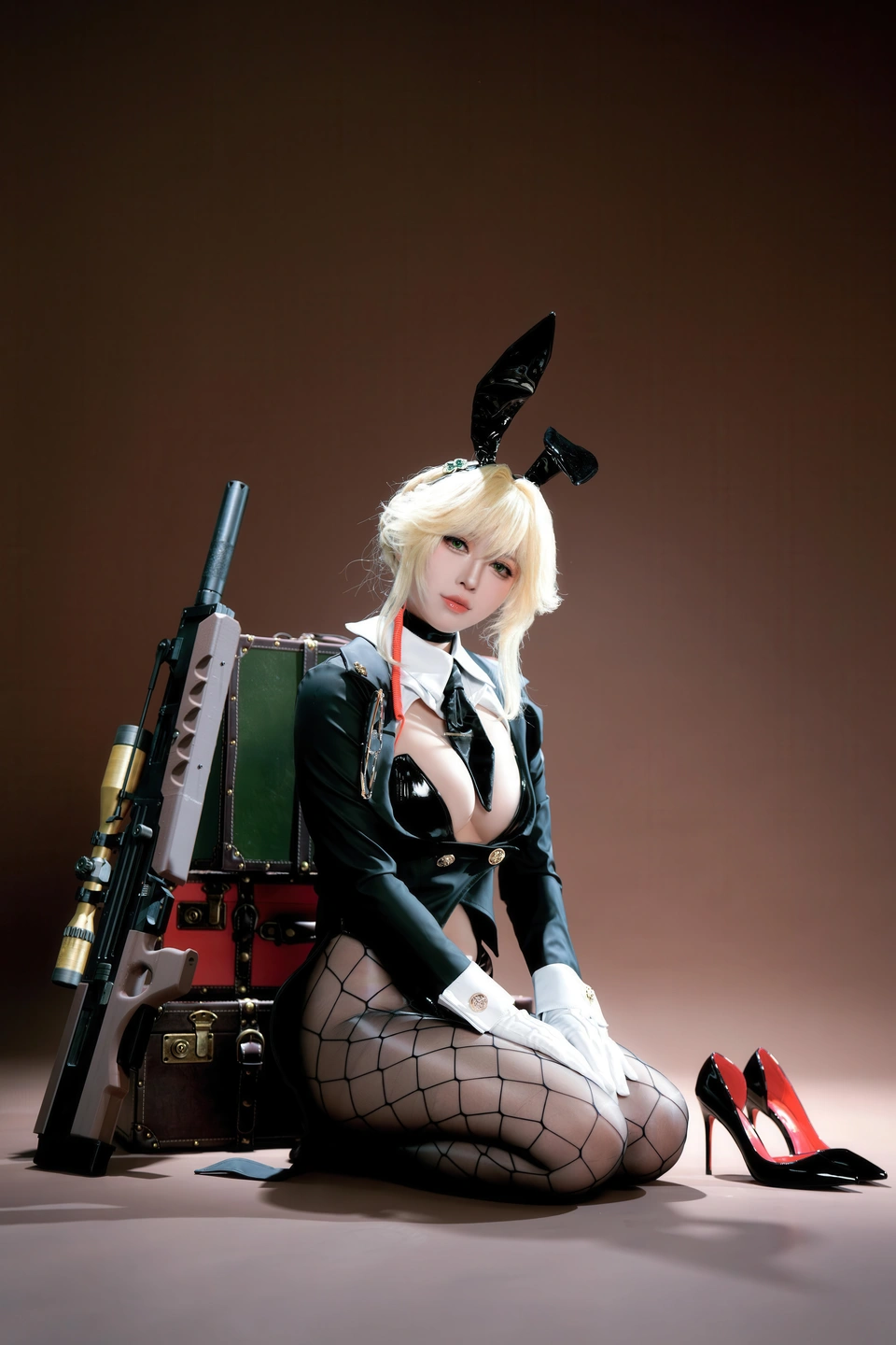 ban-ban-zi No.095 Nikke: Goddess of Victory LOVELY BUNNY 62P, (62 photos) - Ban Ban Zi (半半子) - Photo 4 of 62