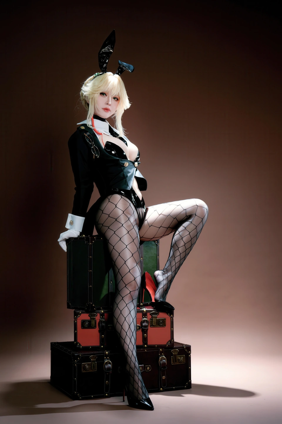 ban-ban-zi No.095 Nikke: Goddess of Victory LOVELY BUNNY 62P, (62 photos) - Ban Ban Zi (半半子) - Photo 10 of 62