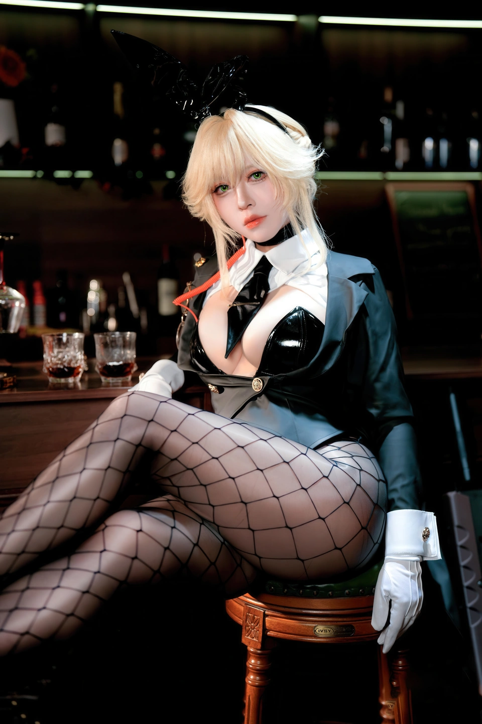ban-ban-zi No.095 Nikke: Goddess of Victory LOVELY BUNNY 62P, (62 photos) - Ban Ban Zi (半半子) - Photo 17 of 62