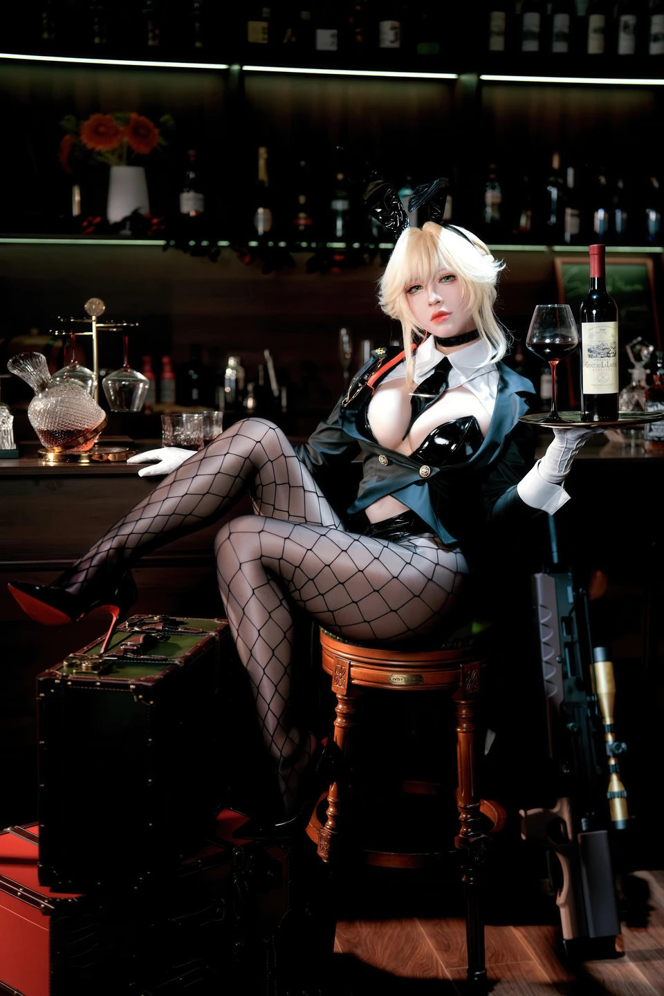 ban-ban-zi No.095 Nikke: Goddess of Victory LOVELY BUNNY 62P, (62 photos) - Ban Ban Zi (半半子) - Photo 20 of 62