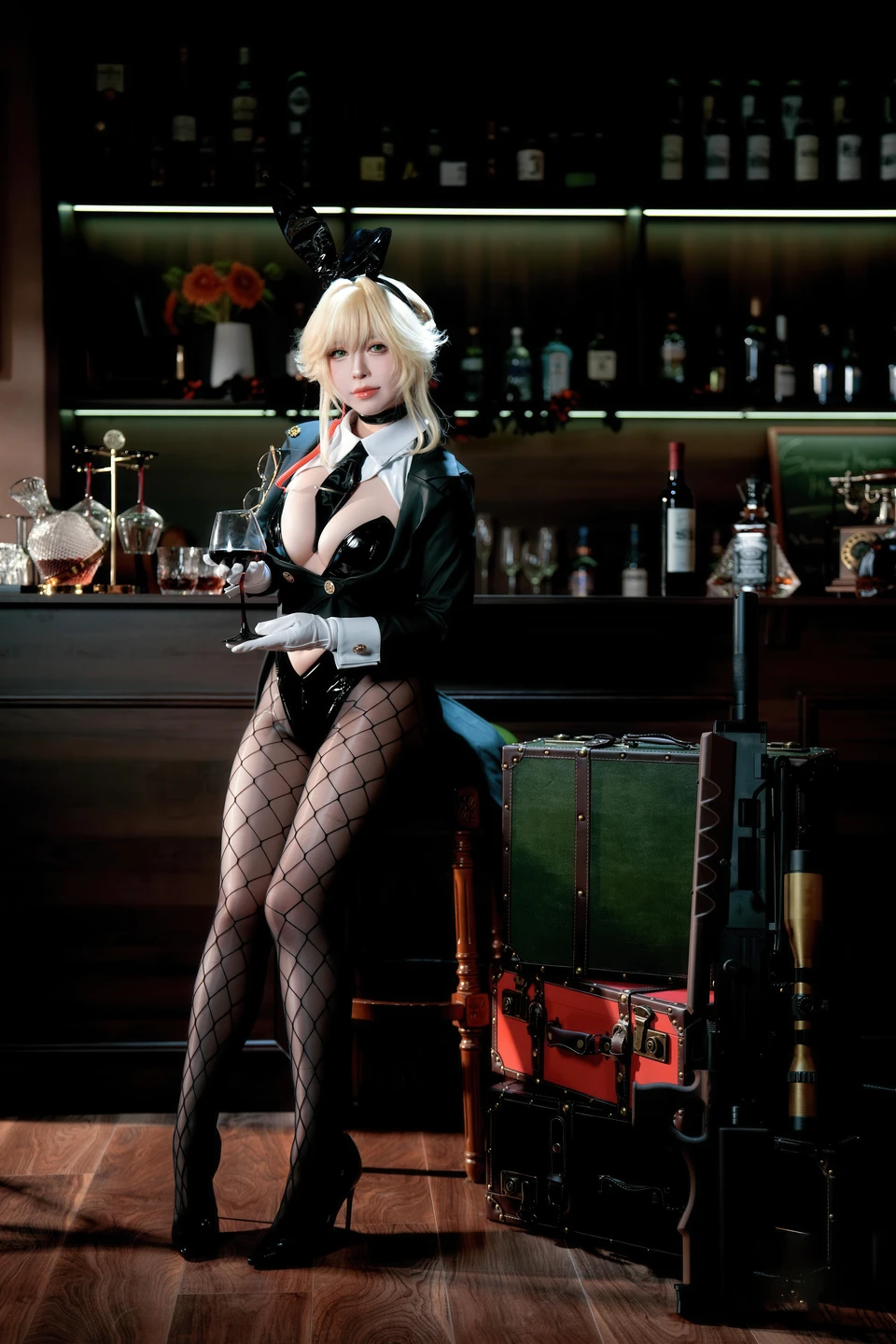 ban-ban-zi No.095 Nikke: Goddess of Victory LOVELY BUNNY 62P, (62 photos) - Ban Ban Zi (半半子) - Photo 22 of 62