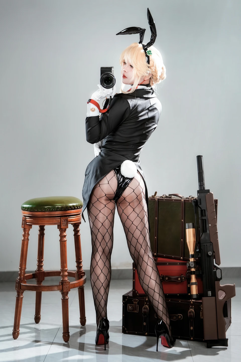 ban-ban-zi No.095 Nikke: Goddess of Victory LOVELY BUNNY 62P, (62 photos) - Ban Ban Zi (半半子) - Photo 45 of 62