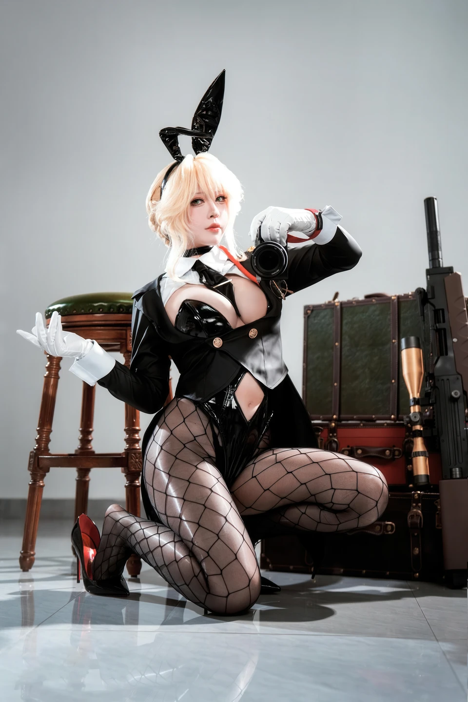 ban-ban-zi No.095 Nikke: Goddess of Victory LOVELY BUNNY 62P, (62 photos) - Ban Ban Zi (半半子) - Photo 47 of 62
