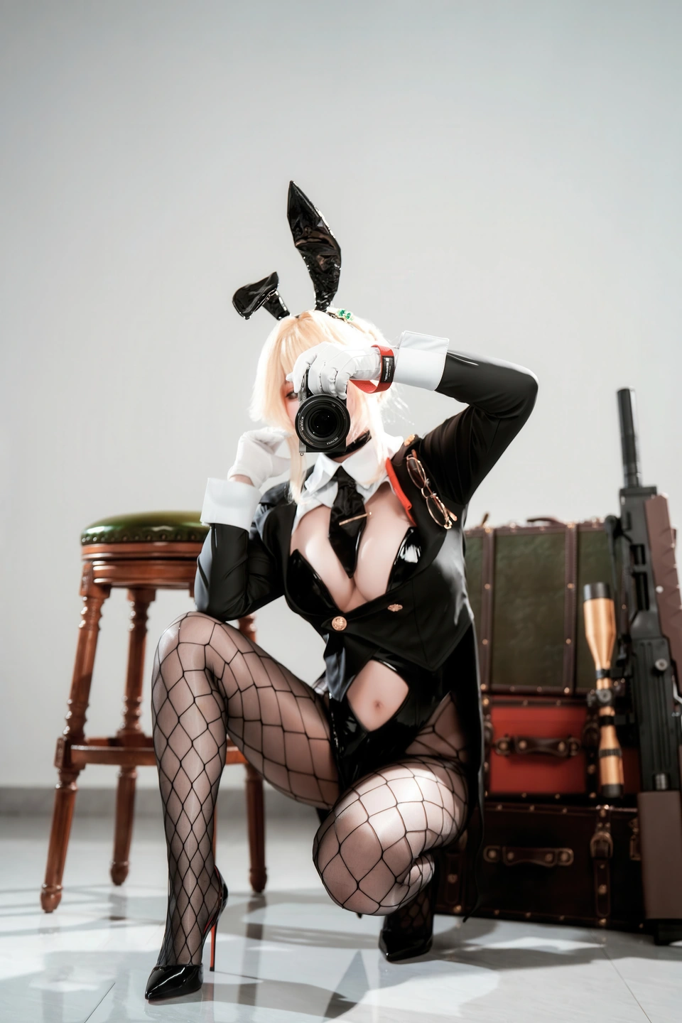ban-ban-zi No.095 Nikke: Goddess of Victory LOVELY BUNNY 62P, (62 photos) - Ban Ban Zi (半半子) - Photo 48 of 62