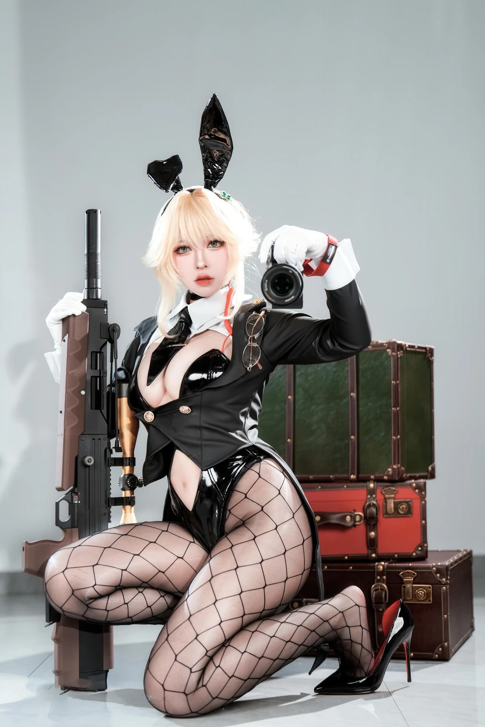 ban-ban-zi No.095 Nikke: Goddess of Victory LOVELY BUNNY 62P, (62 photos) - Ban Ban Zi (半半子) - Photo 50 of 62