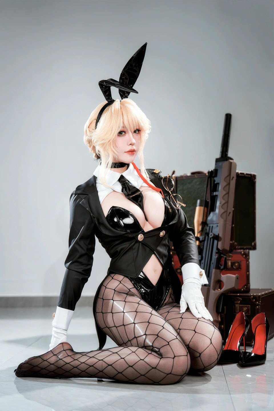 ban-ban-zi No.095 Nikke: Goddess of Victory LOVELY BUNNY 62P, (62 photos) - Ban Ban Zi (半半子) - Photo 57 of 62
