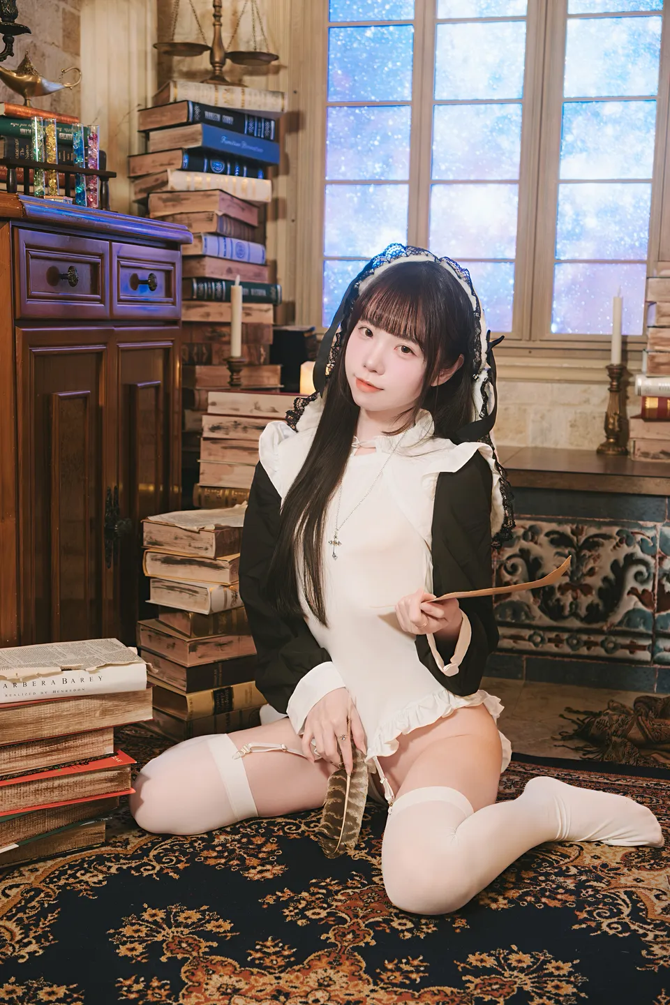 Keke Xiaobaitu - No.016 Who's Little Demon (65 photos) - Ke Ke Xiao Bai Tu (可可小白兔) - Photo 1 of 65