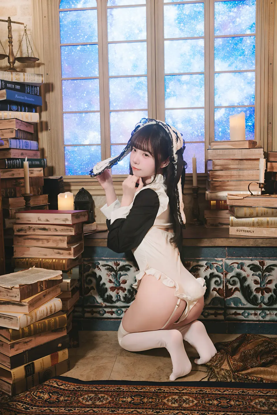 Keke Xiaobaitu - No.016 Who's Little Demon (65 photos) - Ke Ke Xiao Bai Tu (可可小白兔) - Photo 2 of 65