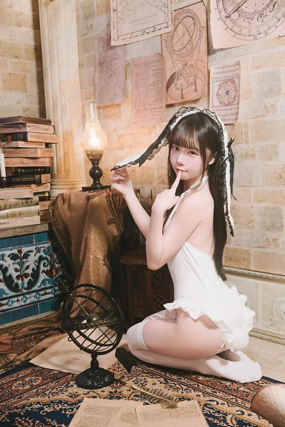 Keke Xiaobaitu - No.016 Who's Little Demon (65 photos) - Ke Ke Xiao Bai Tu (可可小白兔) - Photo 16 of 65