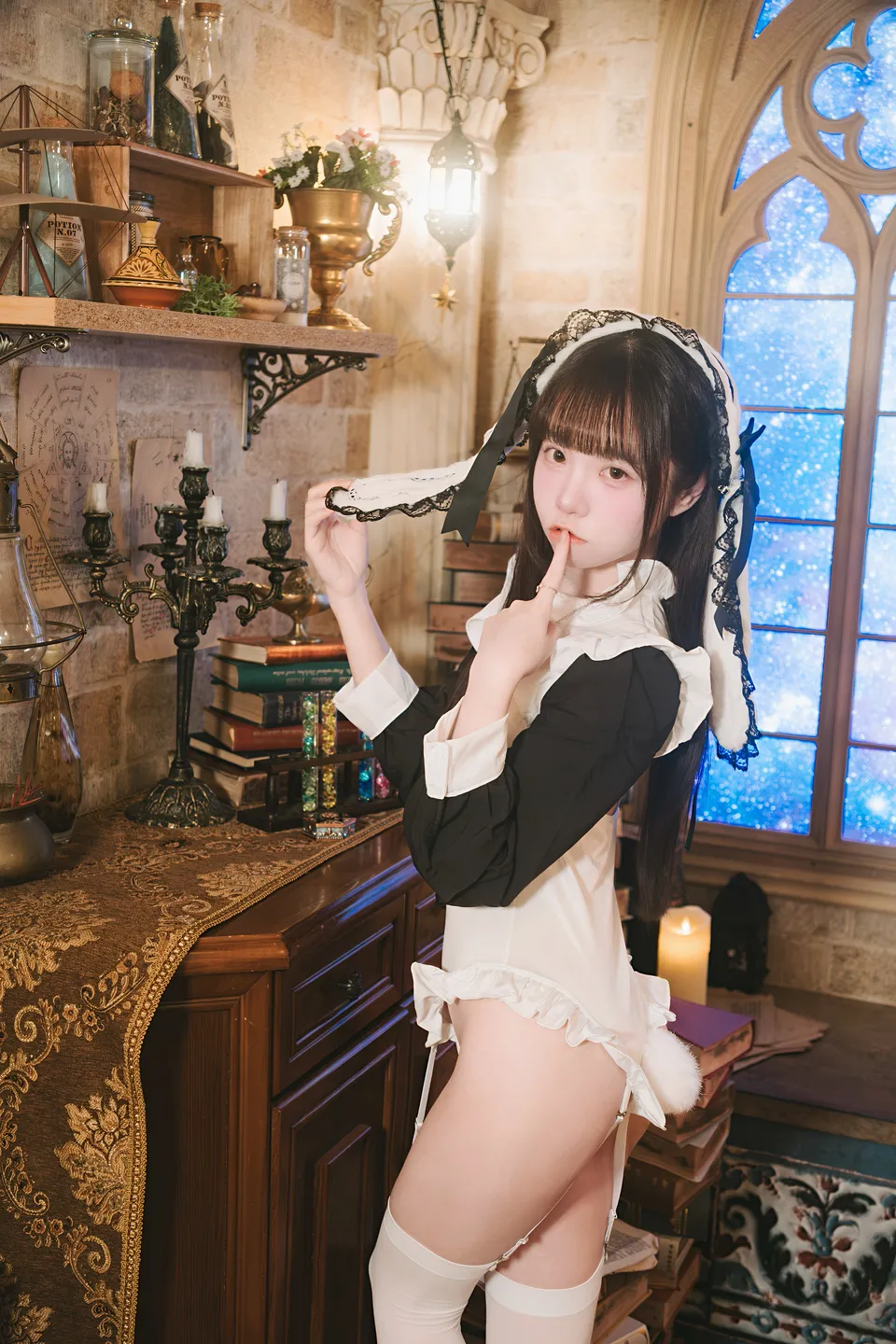 Keke Xiaobaitu - No.016 Who's Little Demon (65 photos) - Ke Ke Xiao Bai Tu (可可小白兔) - Photo 17 of 65